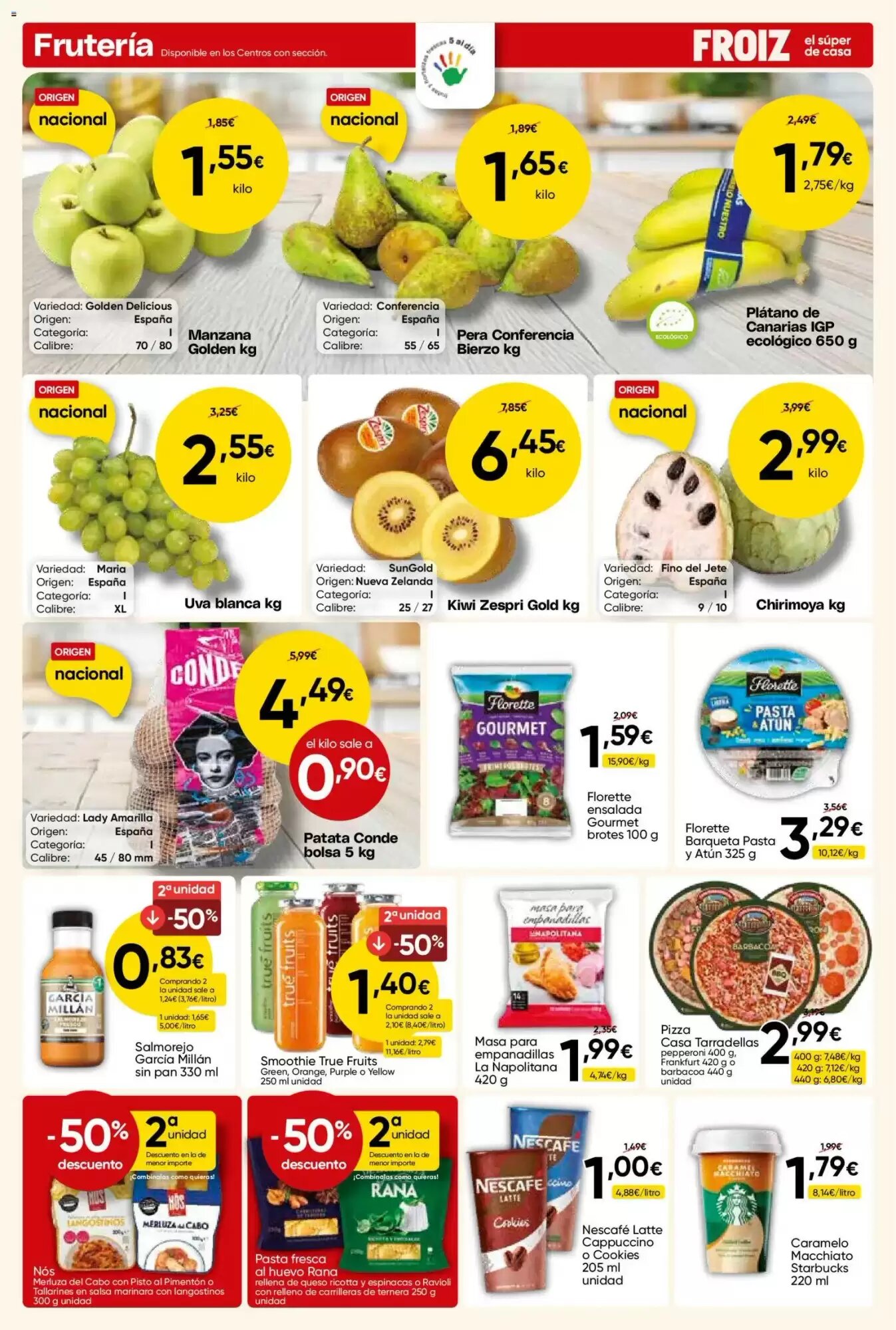 Folleto promocional de FROIZ válido desde el 30/09/2026 - Página 2.