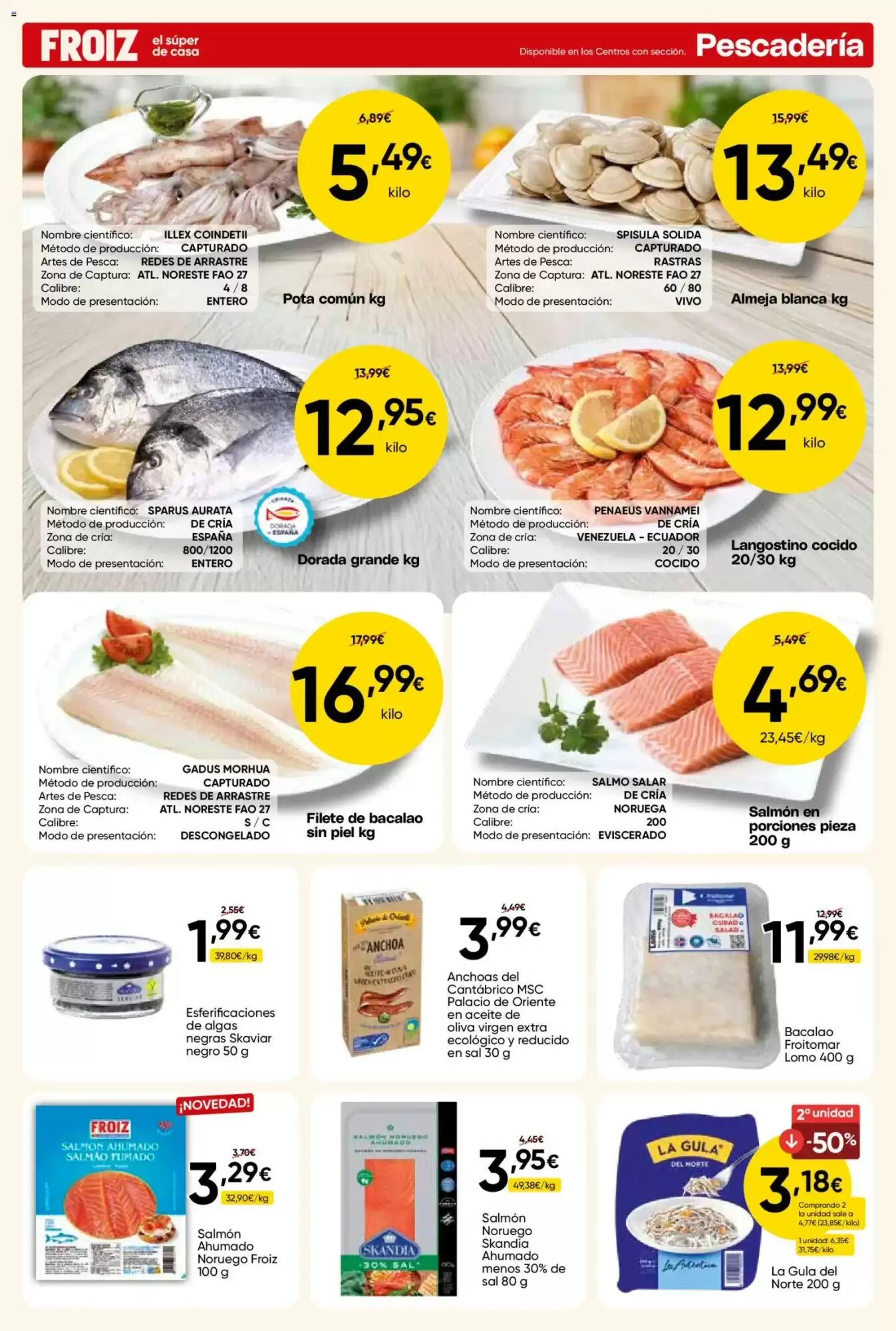 Folleto promocional de FROIZ válido desde el 30/09/2026 - Página 5.
