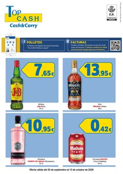 Folleto promocional de TOP Cash & Carry válido desde el 30/09/2026