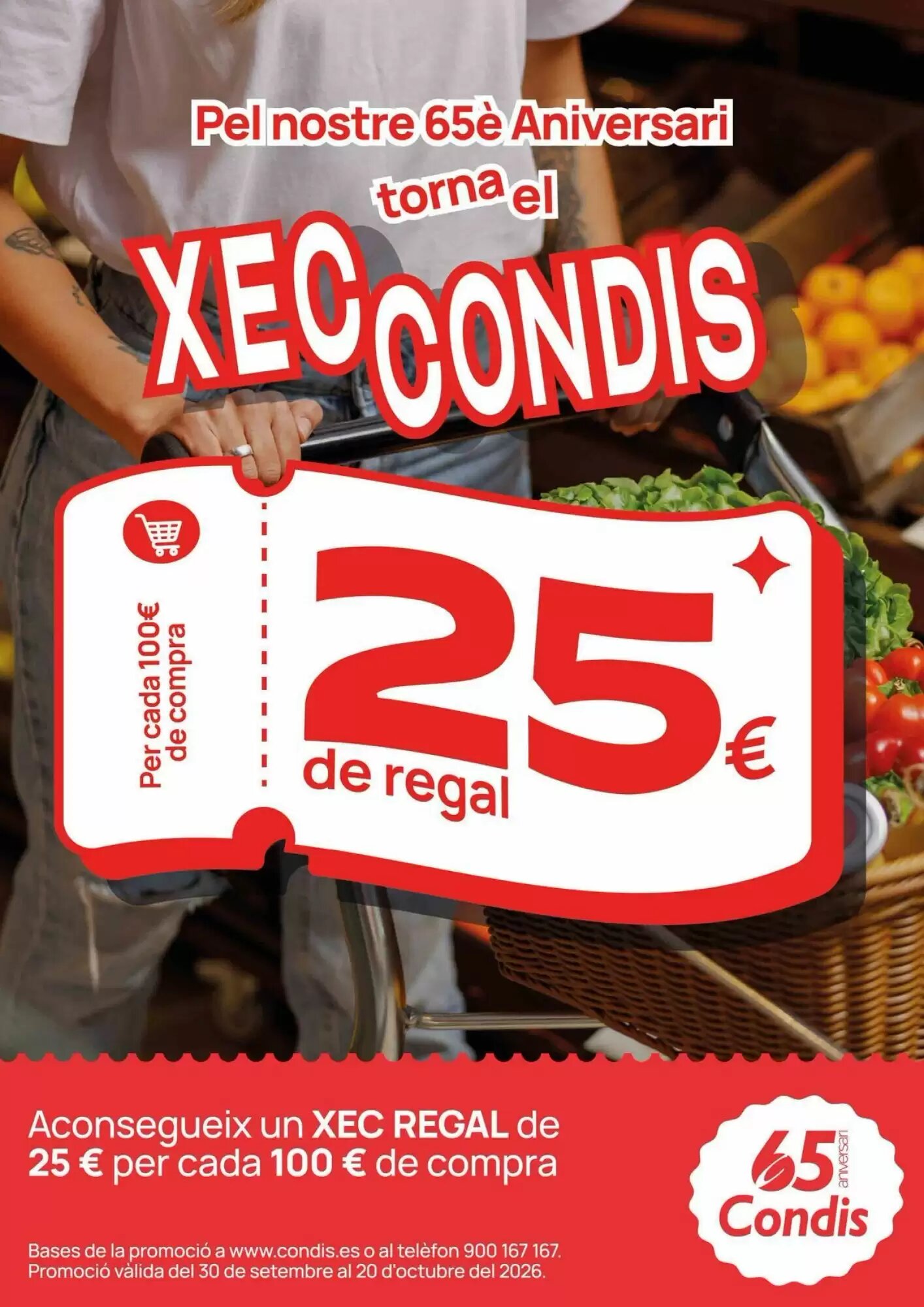 Folleto promocional de Condis válido desde el 30/09/2026 - Página 1.
