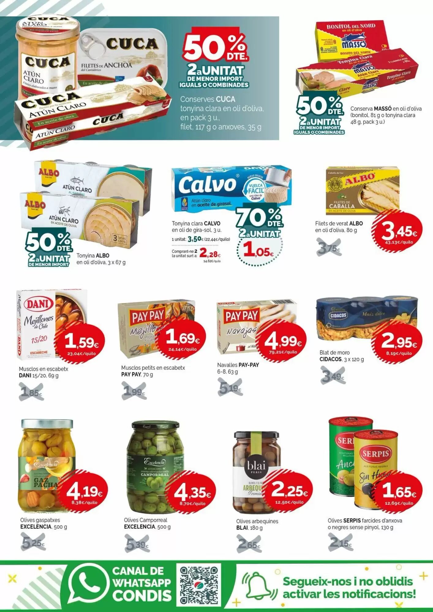 Folleto promocional de Condis válido desde el 30/09/2026 - Página 18.