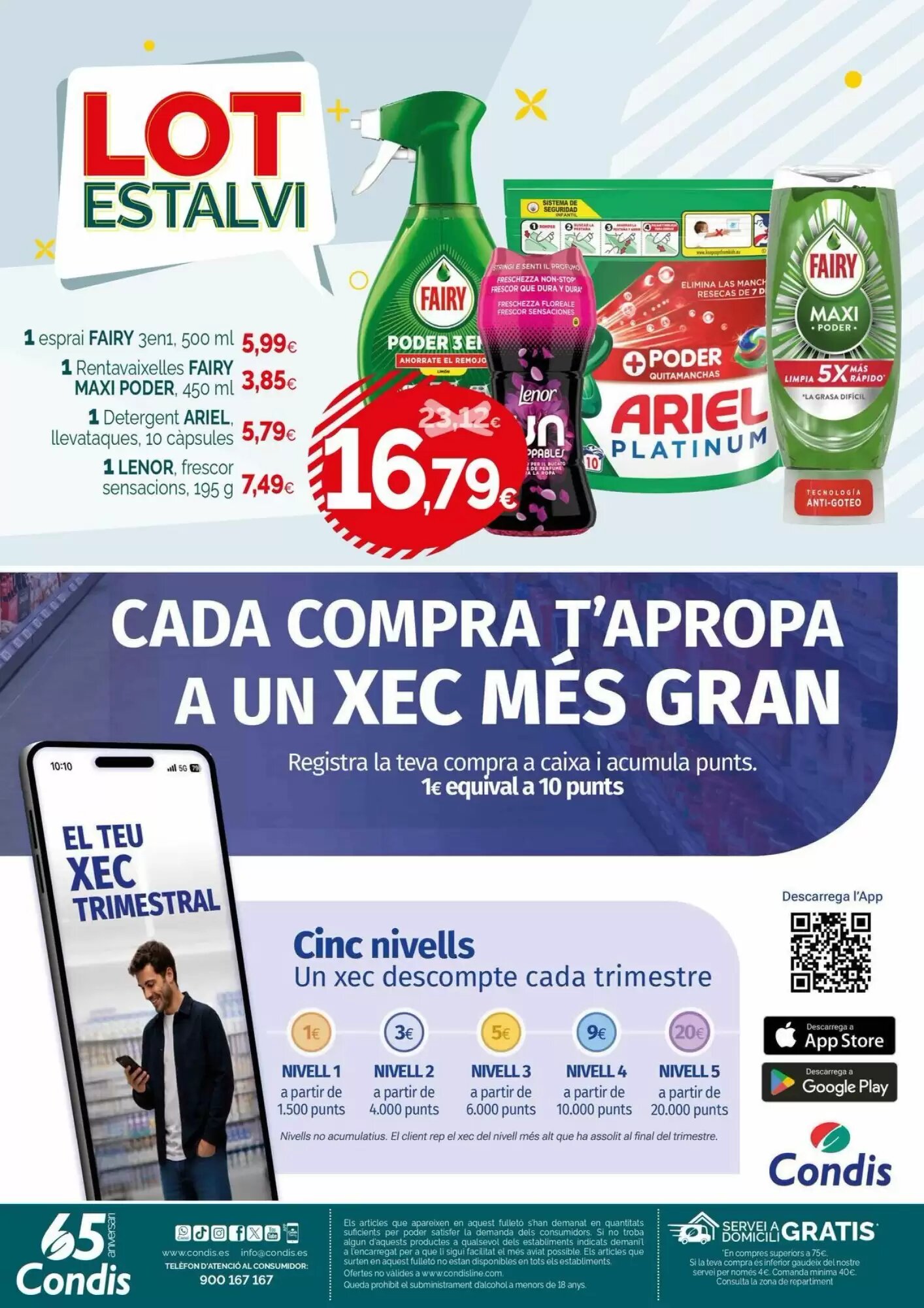 Folleto promocional de Condis válido desde el 30/09/2026 - Página 32.