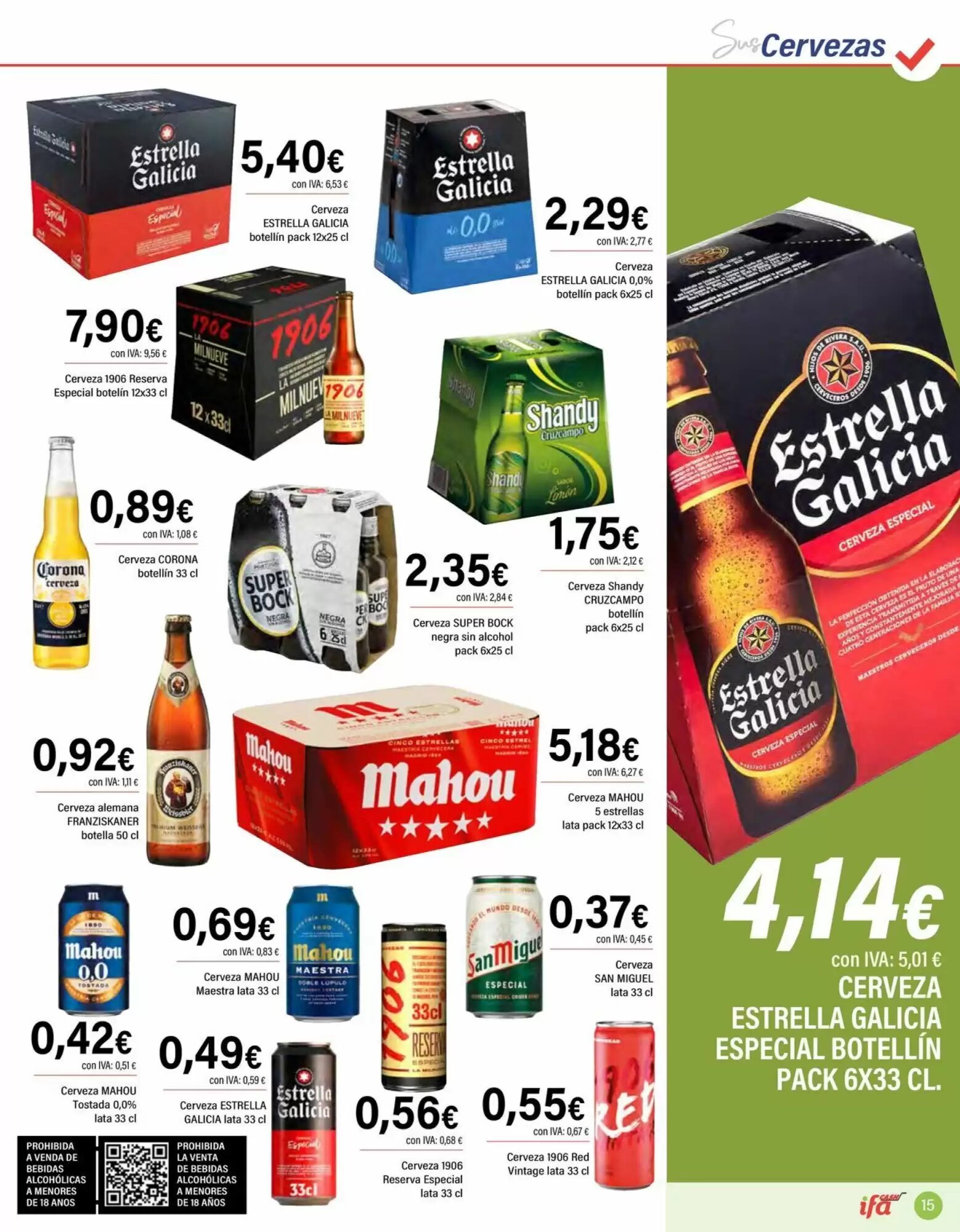 Folleto promocional de Cash Ifa válido desde el 30/09/2026 - Página 15.