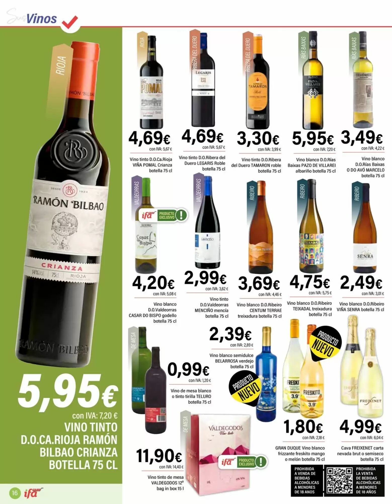 Folleto promocional de Cash Ifa válido desde el 30/09/2026 - Página 16.