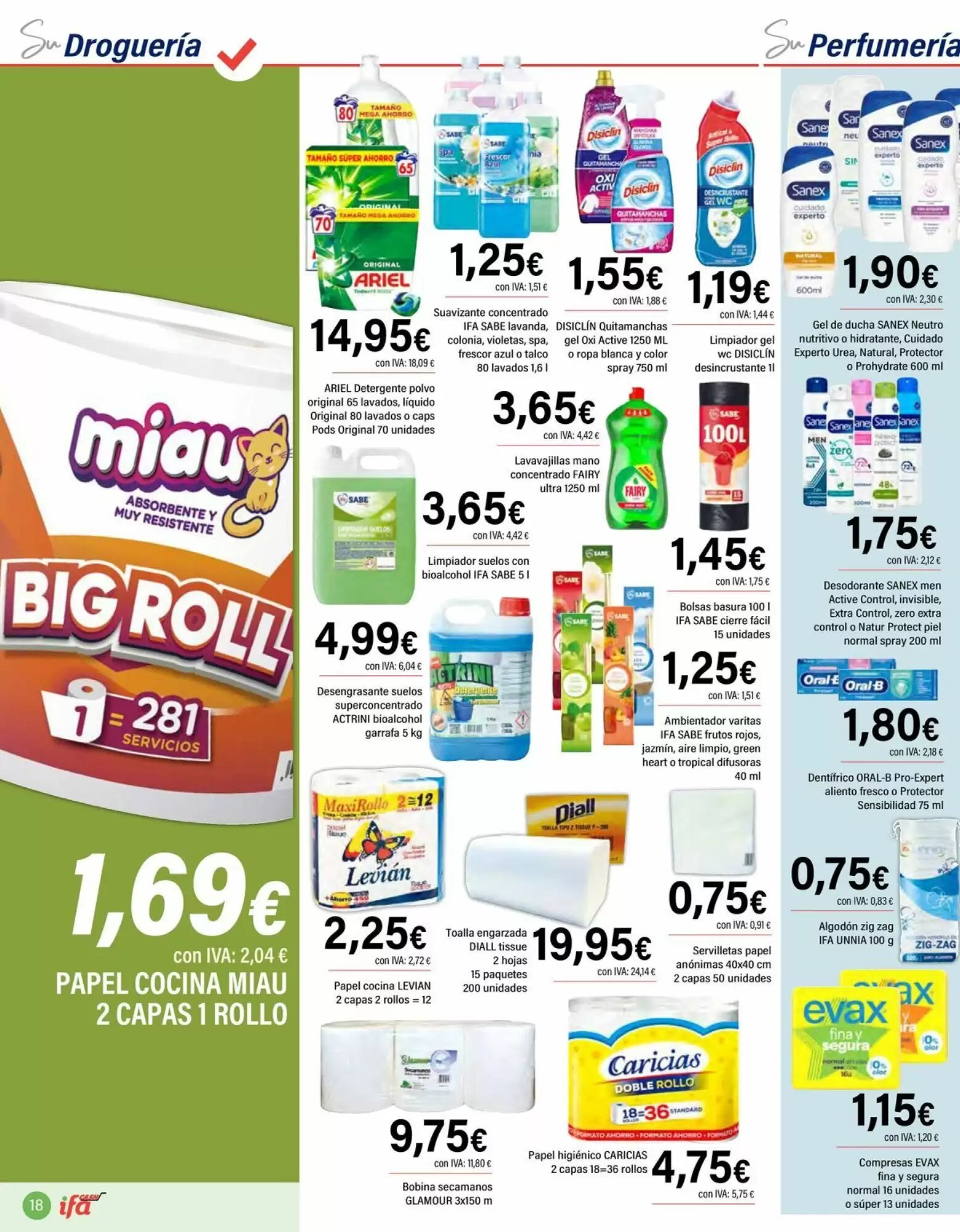 Folleto promocional de Cash Ifa válido desde el 30/09/2026 - Página 18.