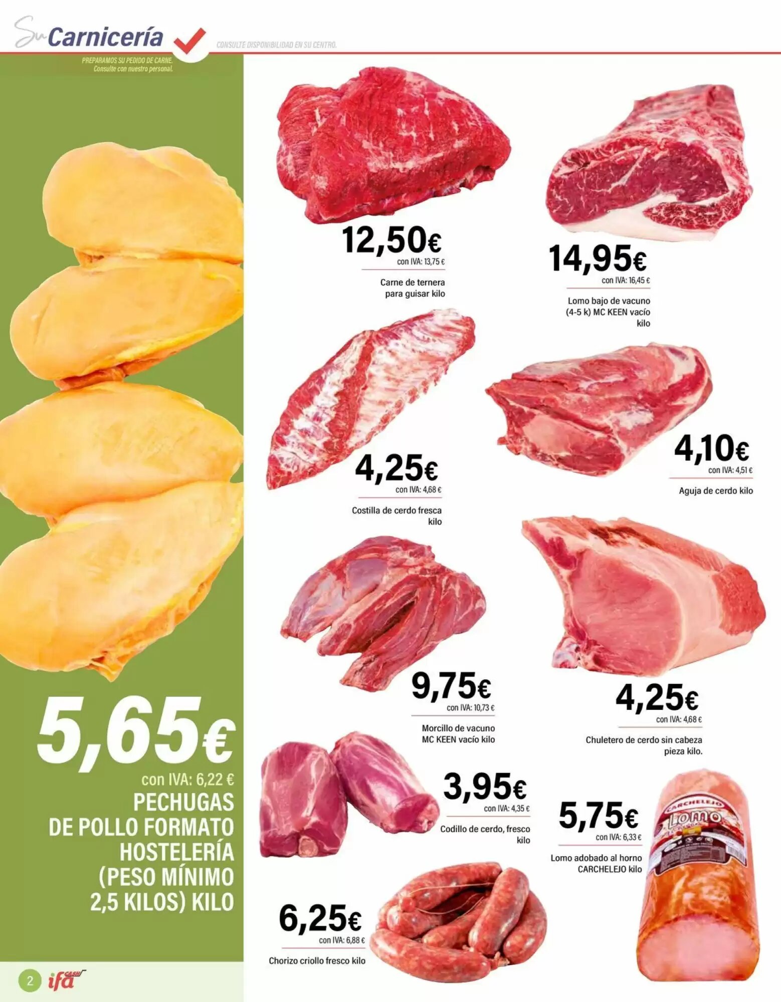 Folleto promocional de Cash Ifa válido desde el 30/09/2026 - Página 2.
