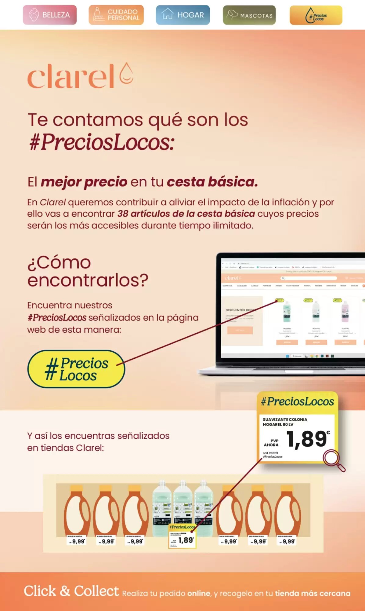 Folleto promocional de Clarel válido desde el 30/09/2026 - Página 12.