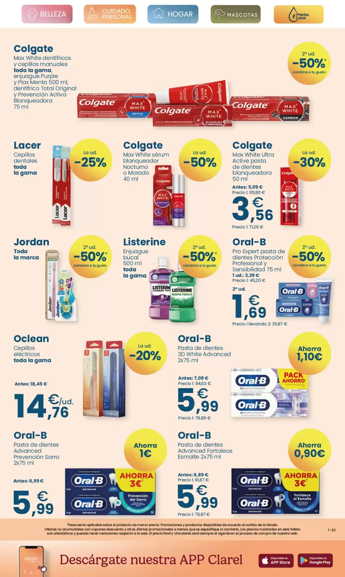Folleto promocional de Clarel válido desde el 30/09/2026 - Página 7.