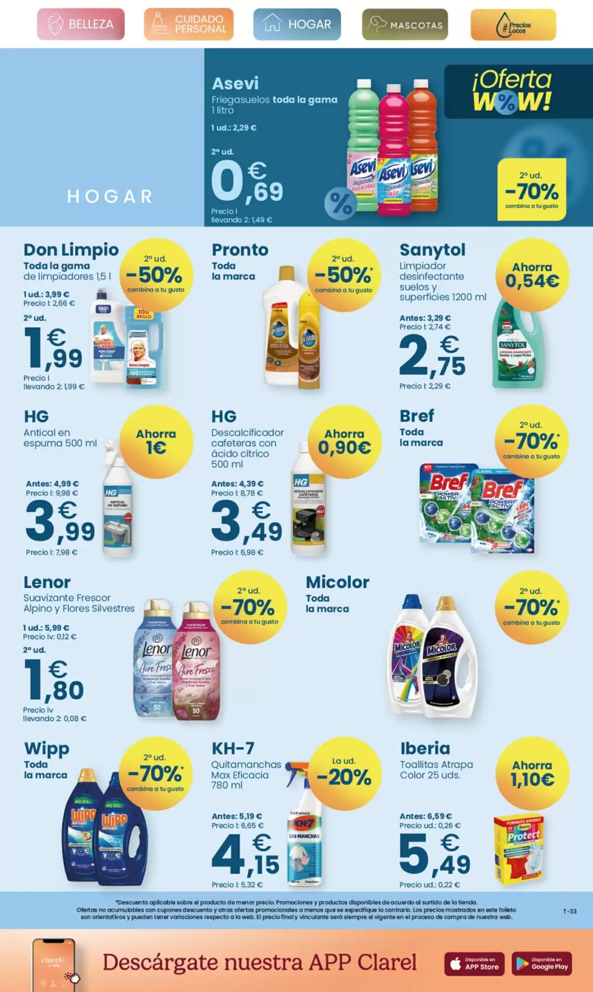 Folleto promocional de Clarel válido desde el 30/09/2026 - Página 9.