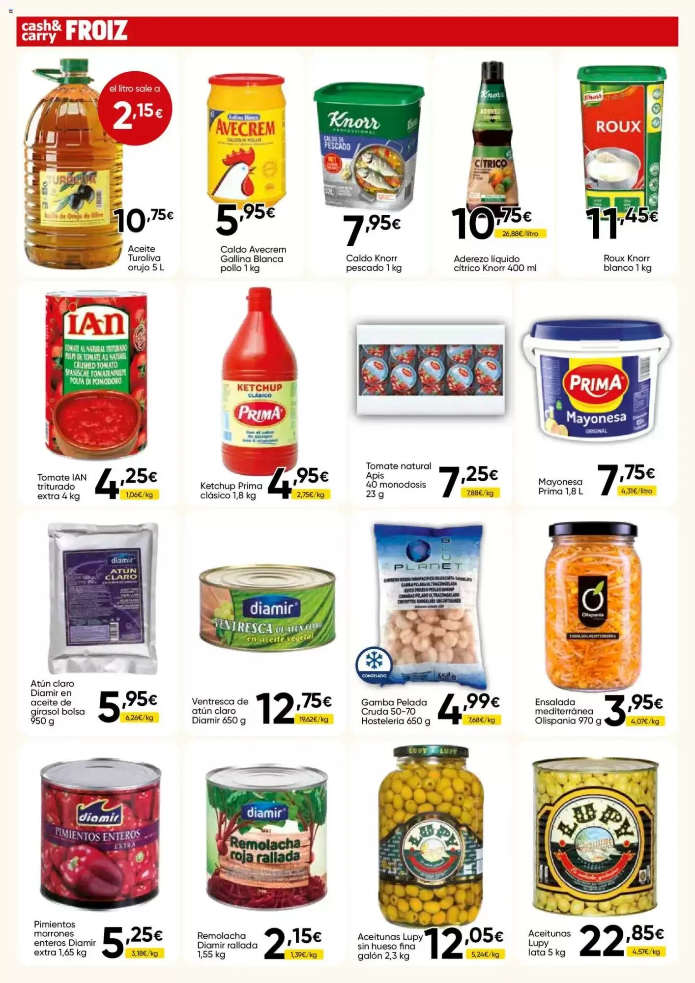 Folleto promocional de FROIZ válido desde el 30/09/2026 - Página 12.