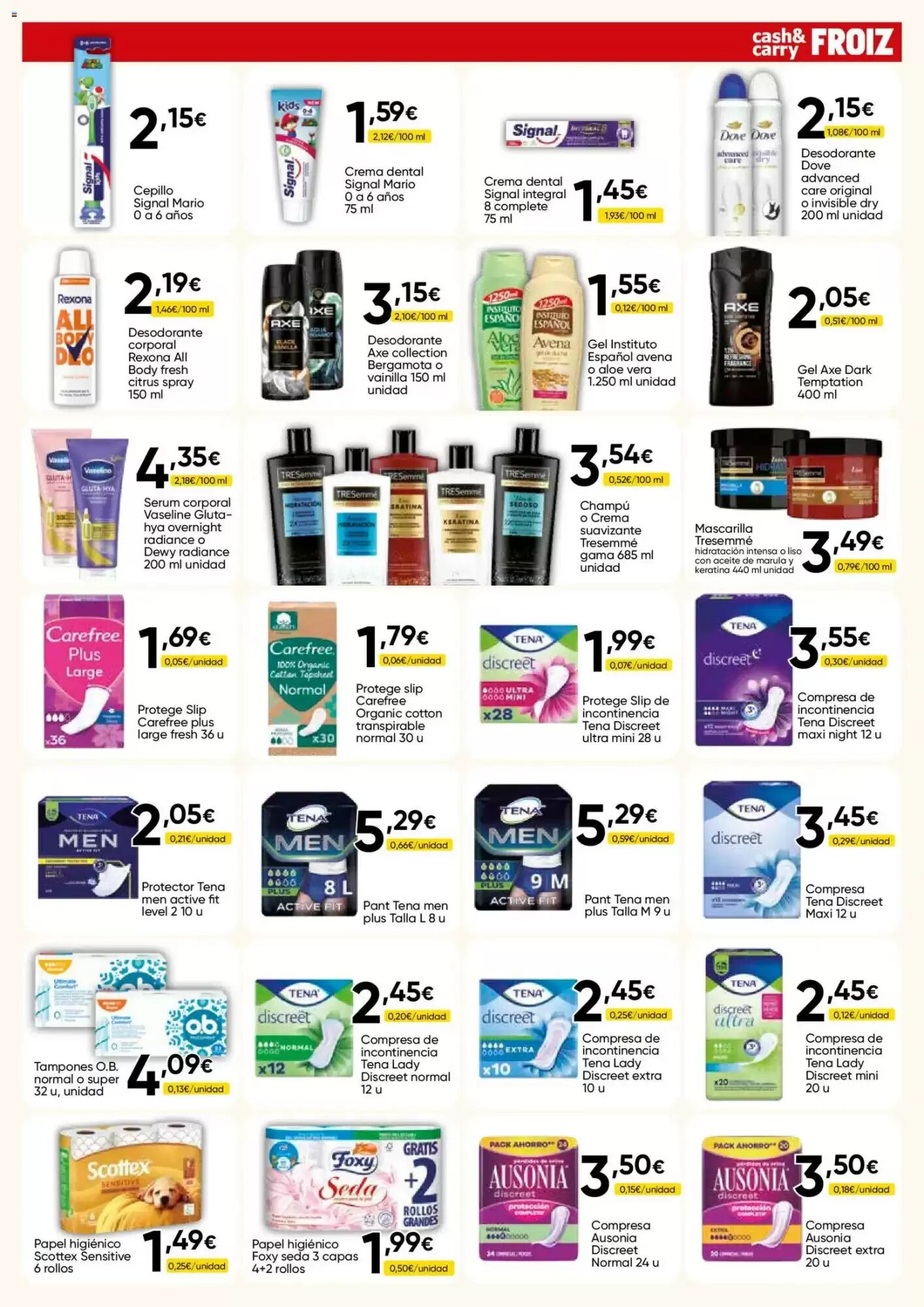 Folleto promocional de FROIZ válido desde el 30/09/2026 - Página 15.
