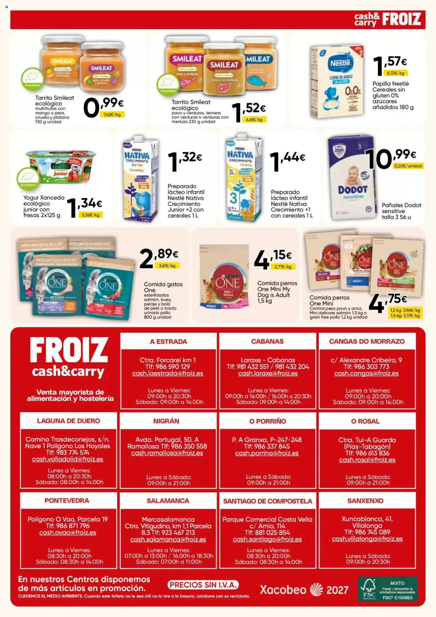 Folleto promocional de FROIZ válido desde el 30/09/2026 - Página 16.