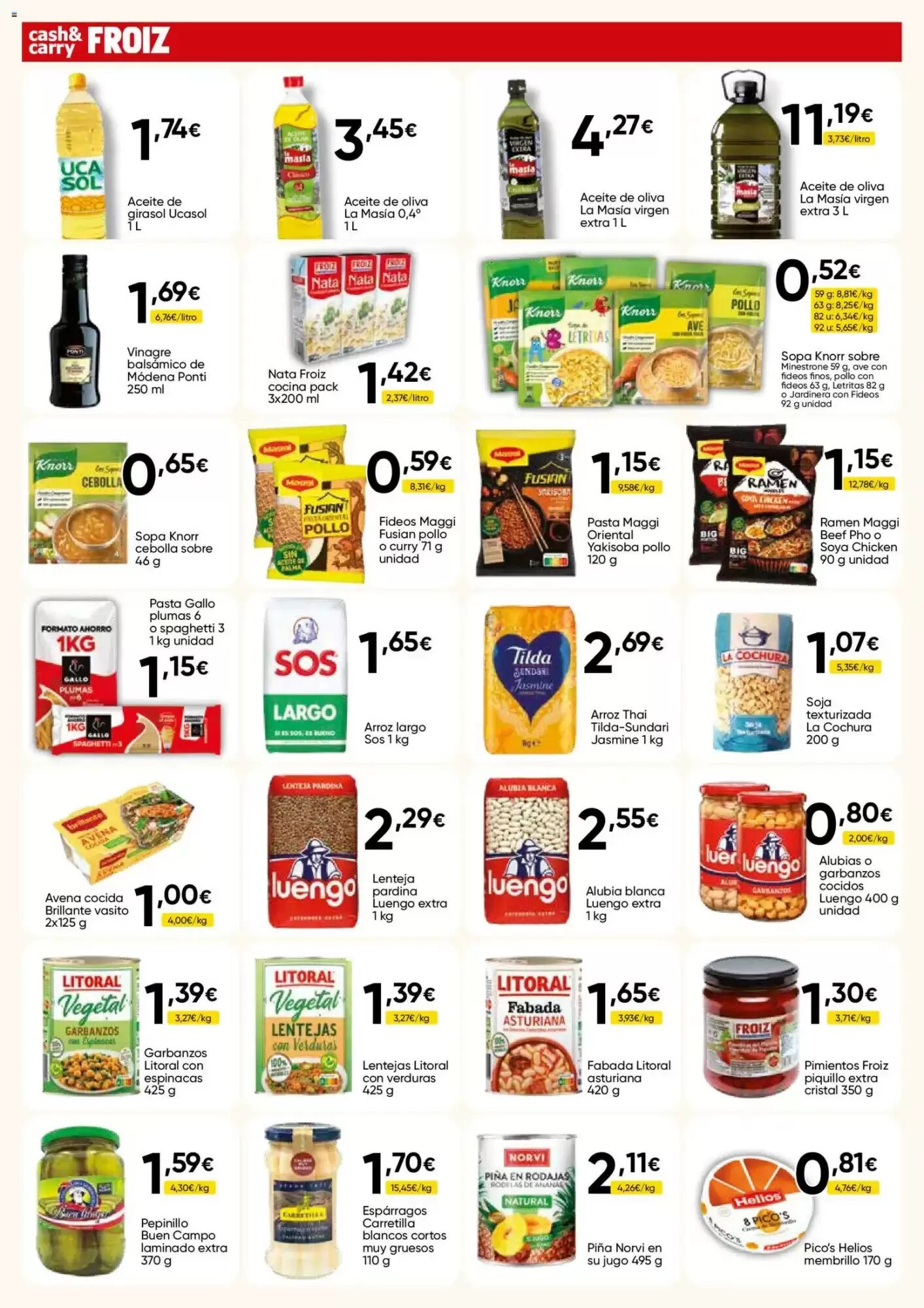 Folleto promocional de FROIZ válido desde el 30/09/2026 - Página 2.