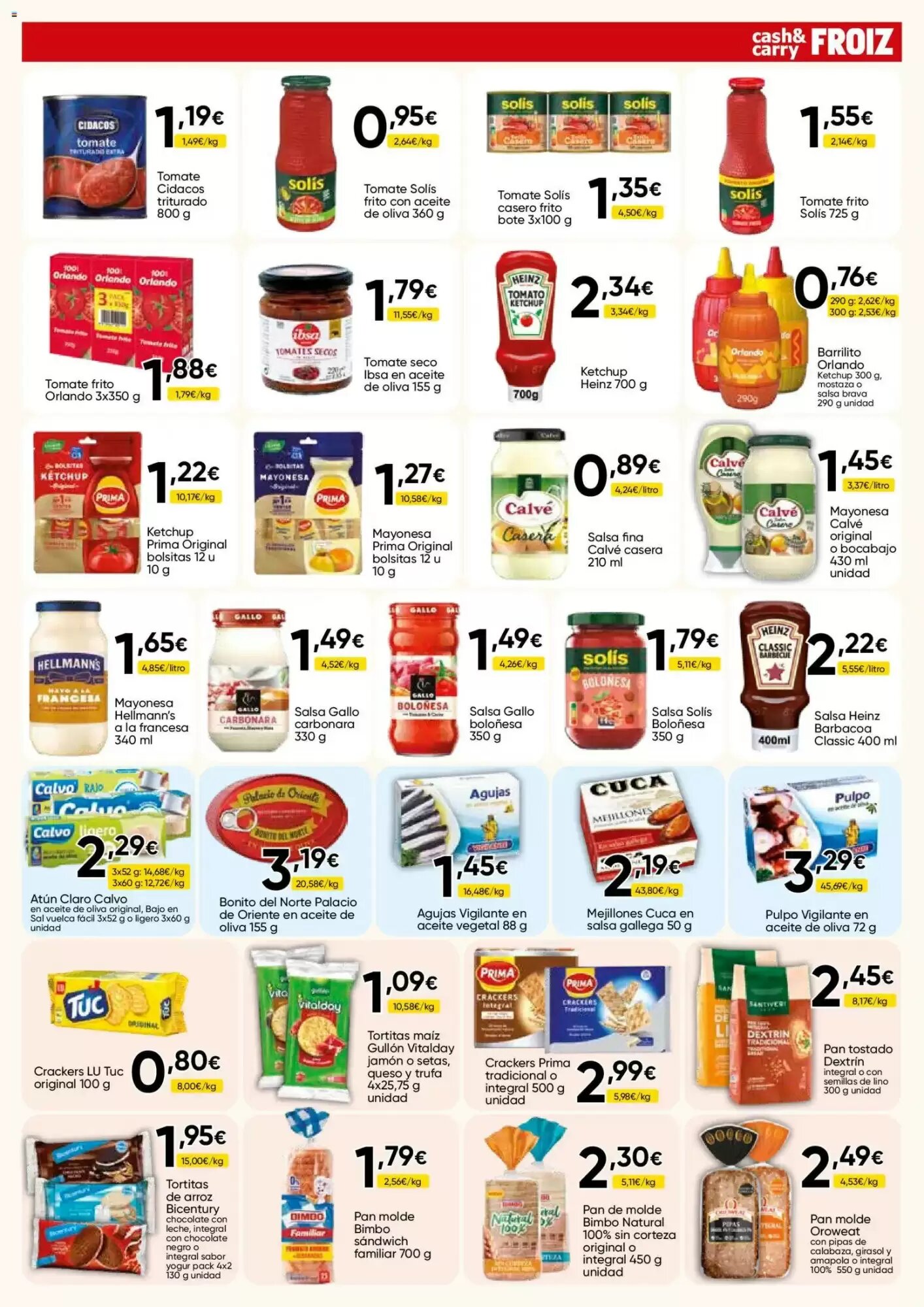 Folleto promocional de FROIZ válido desde el 30/09/2026 - Página 3.