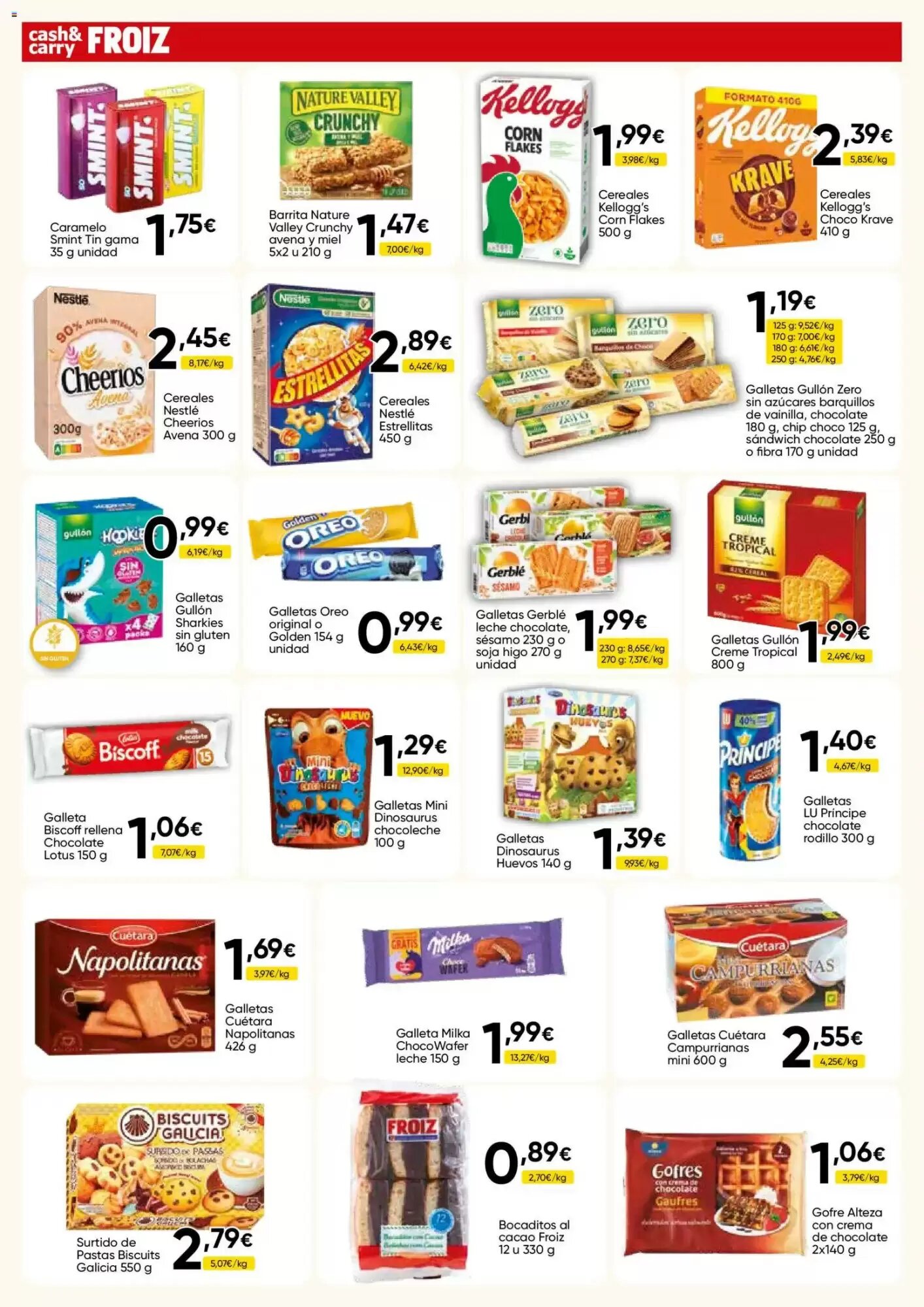 Folleto promocional de FROIZ válido desde el 30/09/2026 - Página 4.
