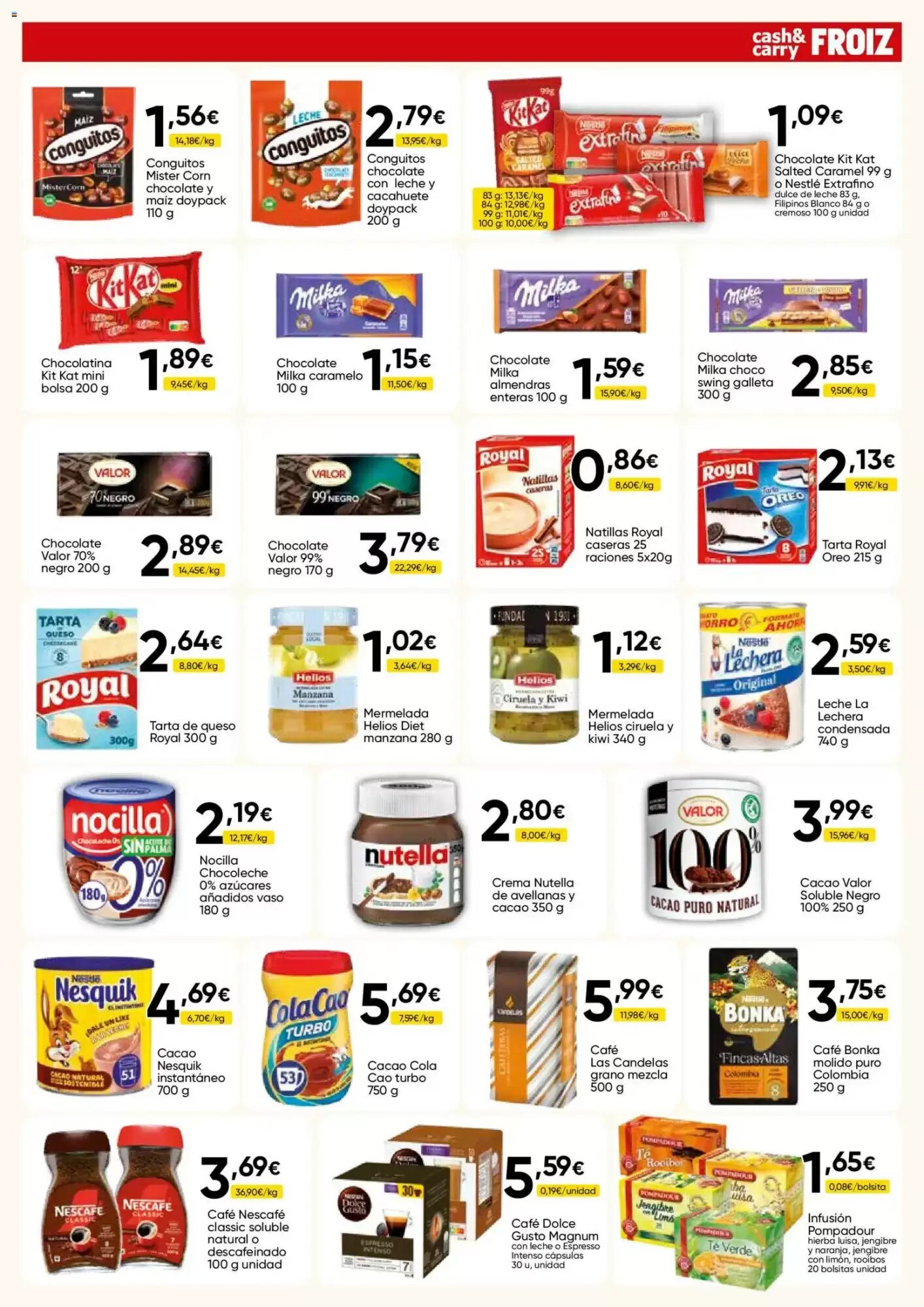 Folleto promocional de FROIZ válido desde el 30/09/2026 - Página 5.