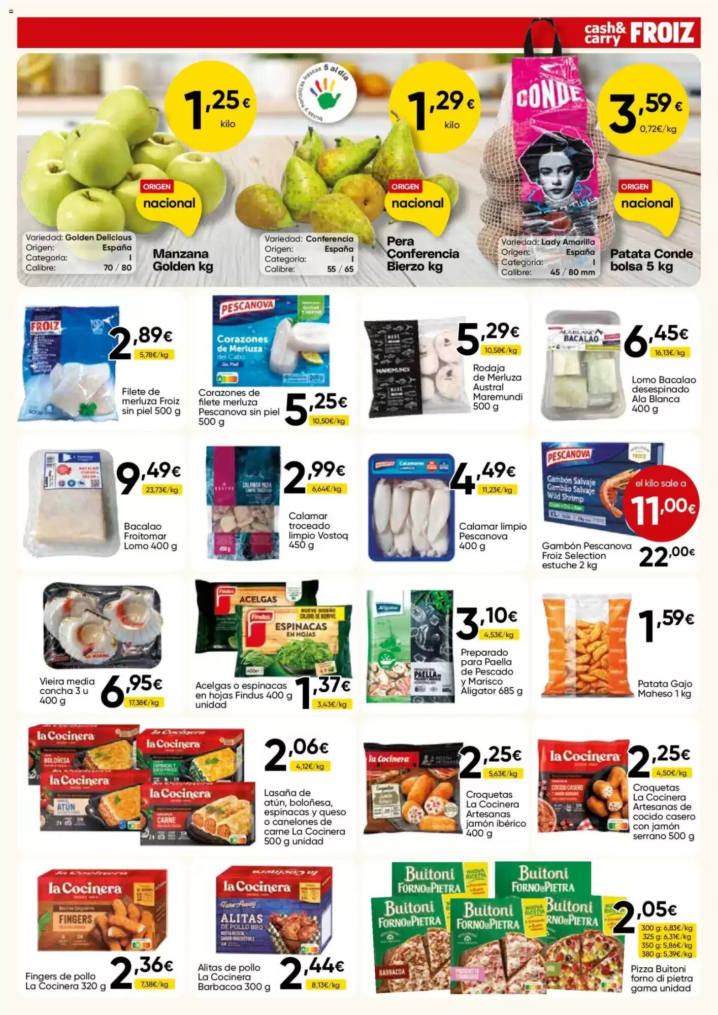 Folleto promocional de FROIZ válido desde el 30/09/2026 - Página 9.