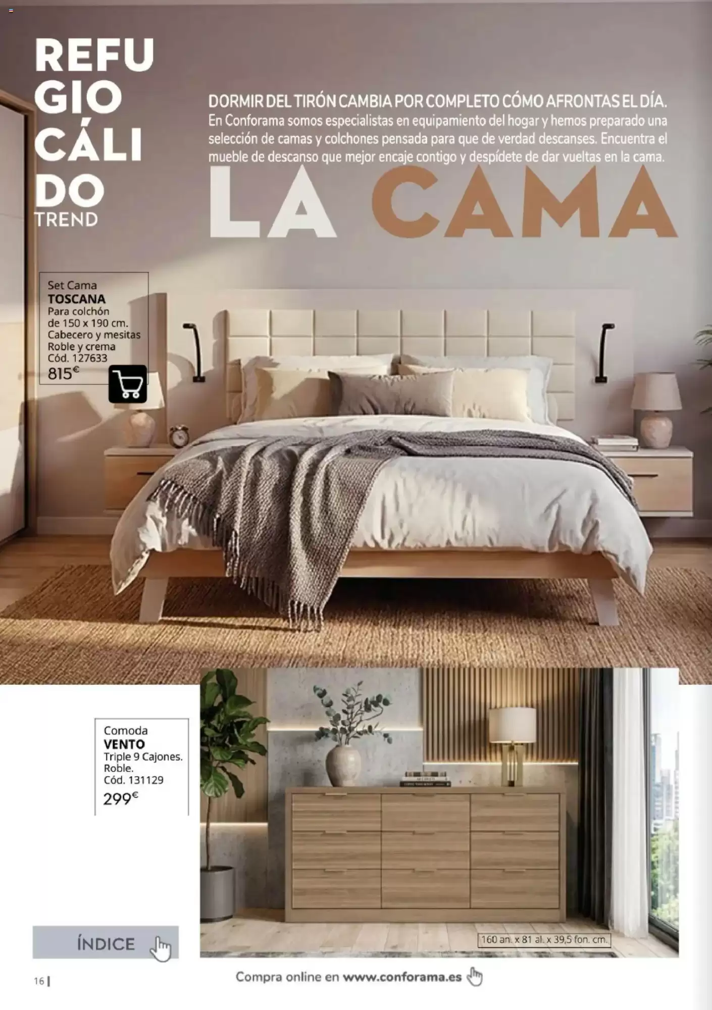 Folleto promocional de Conforama válido desde el 30/09/2026 - Página 16.
