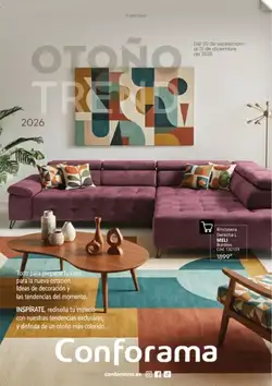 Folleto promocional de Conforama válido desde el 30/09/2026