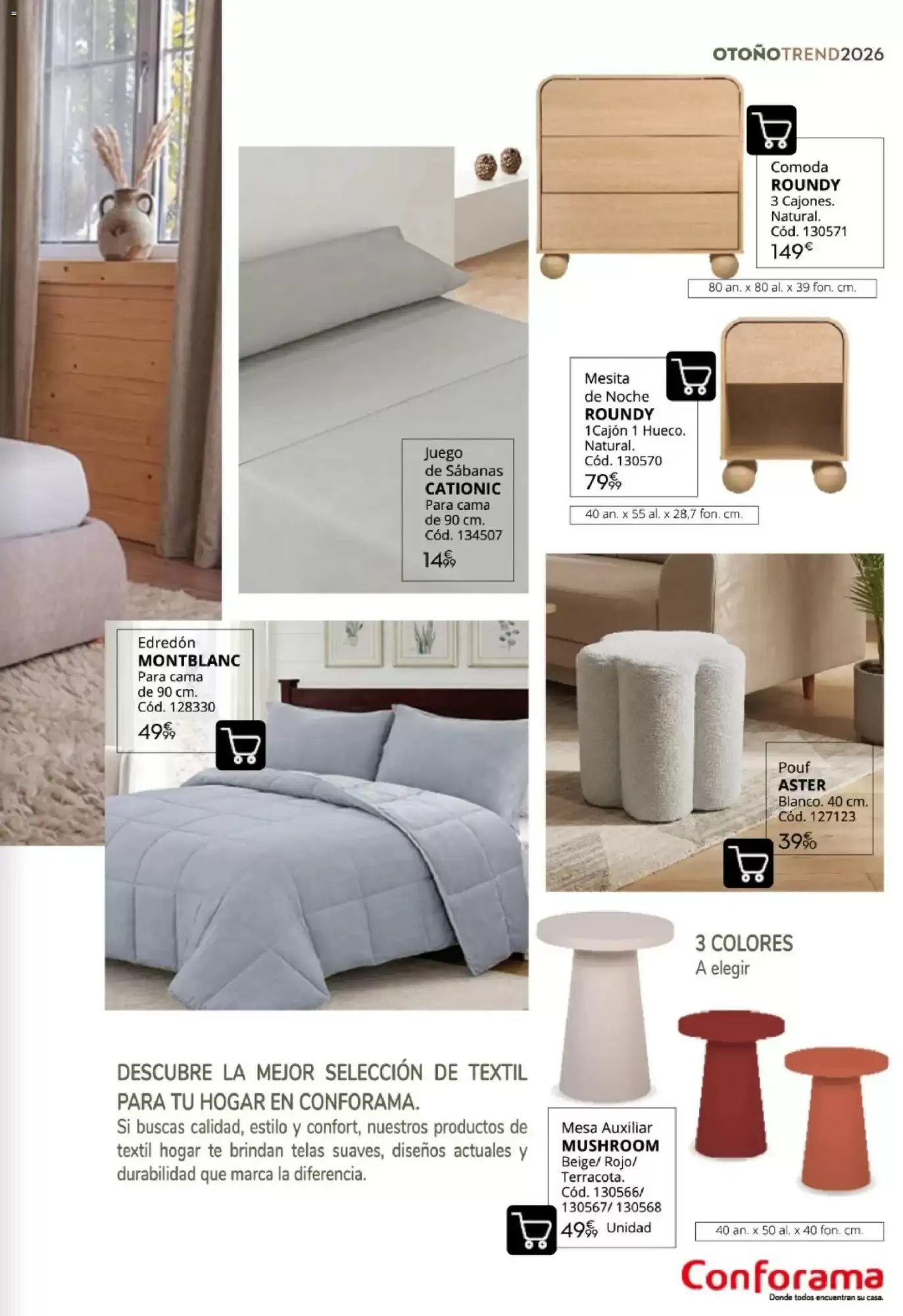 Folleto promocional de Conforama válido desde el 30/09/2026 - Página 21.