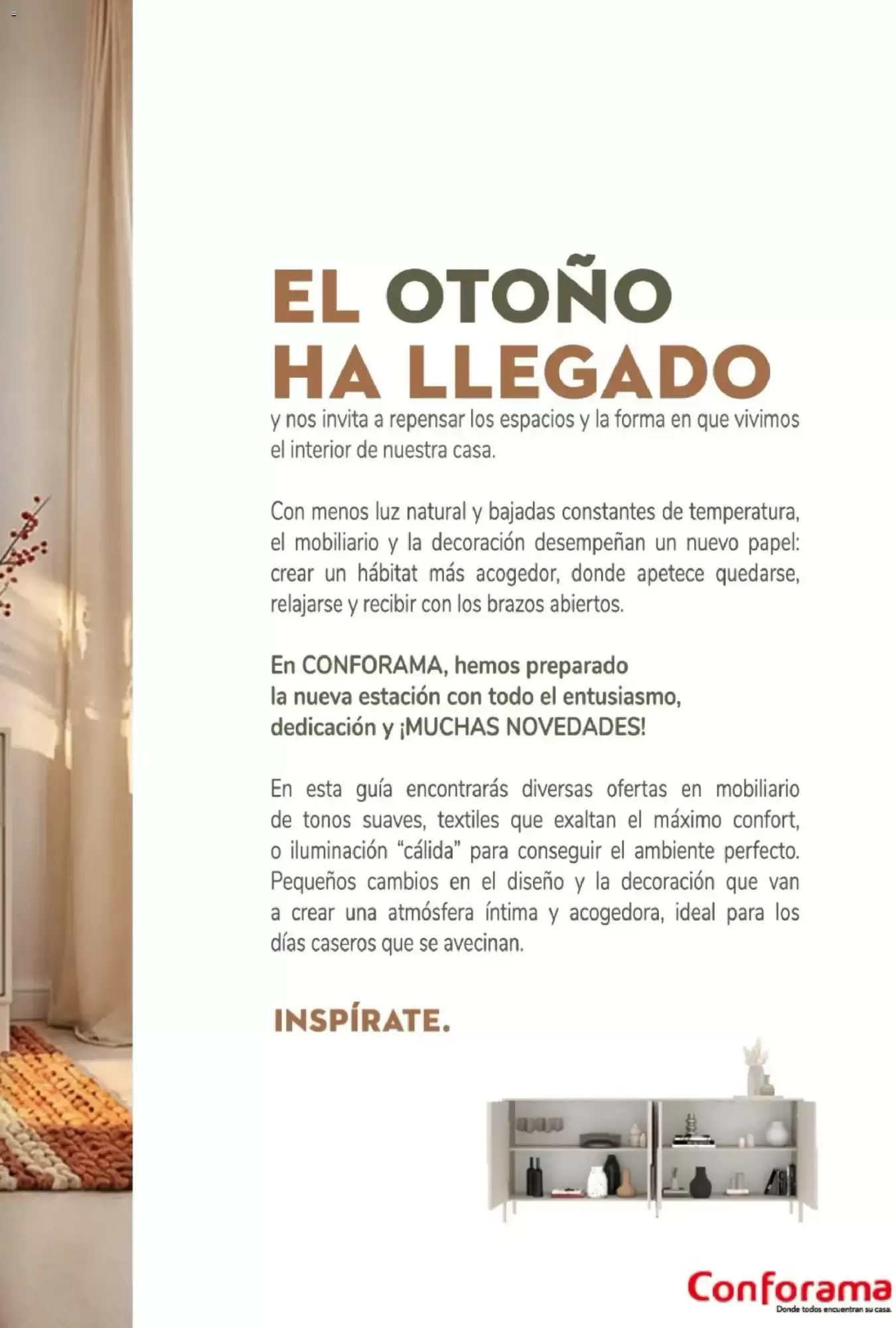 Folleto promocional de Conforama válido desde el 30/09/2026 - Página 3.