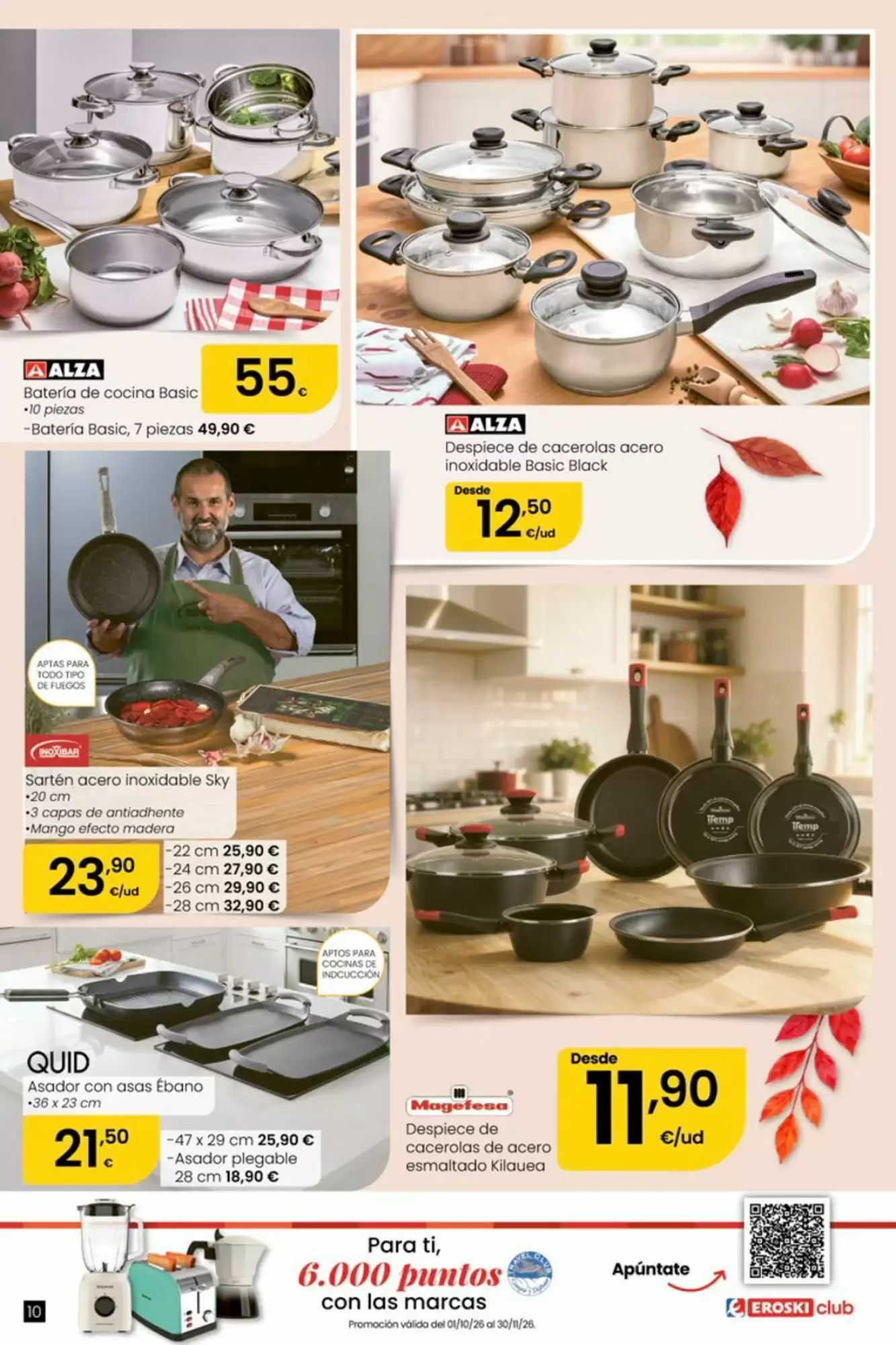 Folleto promocional de Conforama válido desde el 30/09/2026 - Página 10.