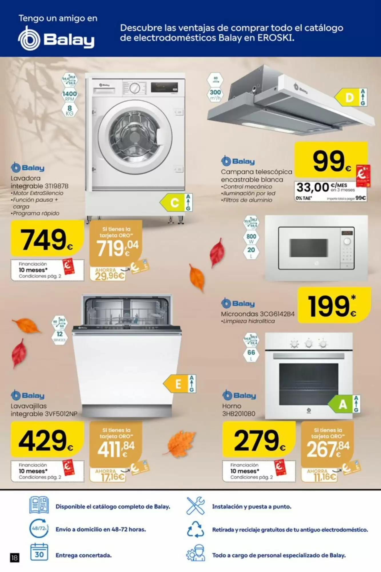 Folleto promocional de Conforama válido desde el 30/09/2026 - Página 18.