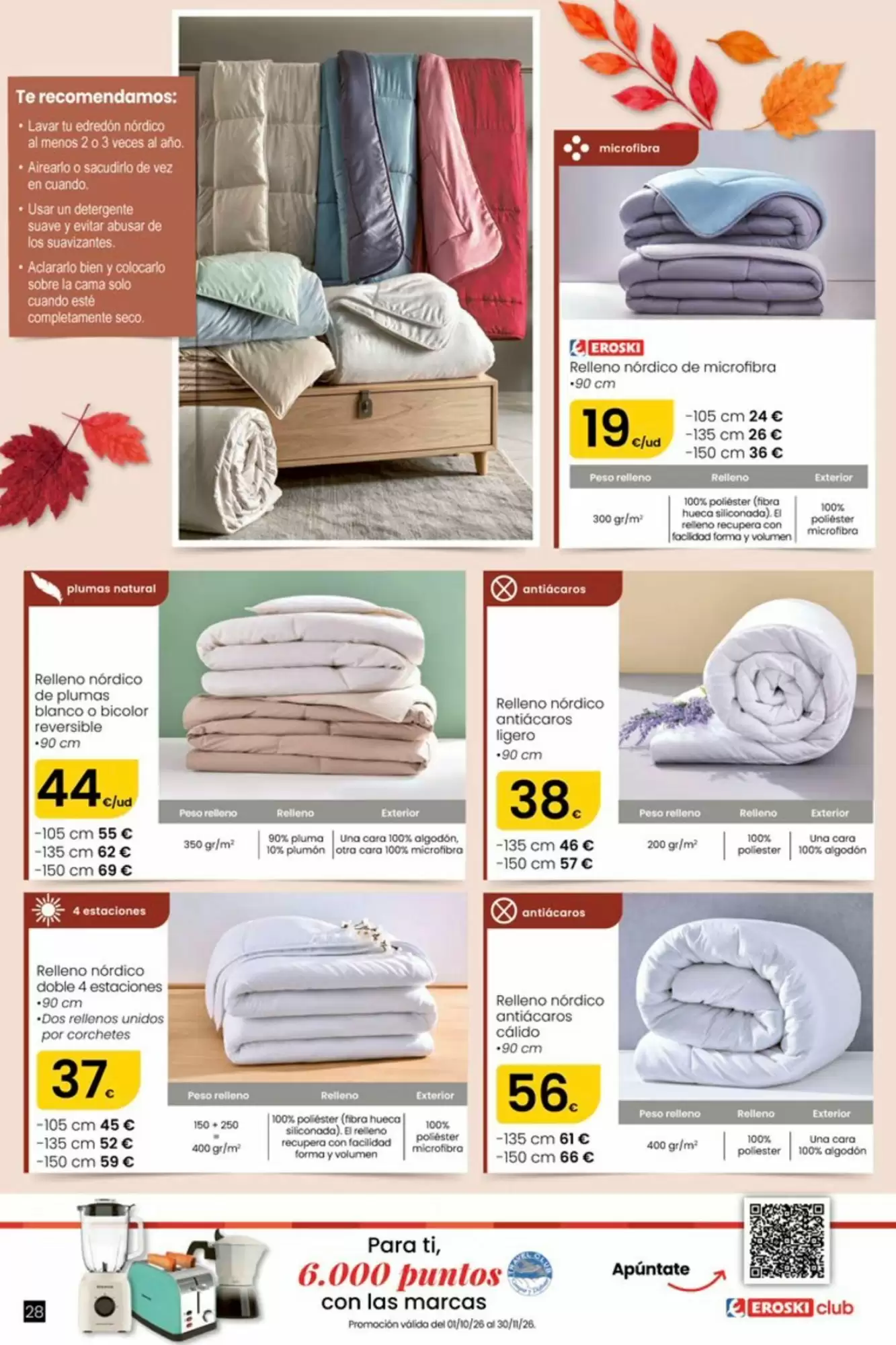 Folleto promocional de Conforama válido desde el 30/09/2026 - Página 28.