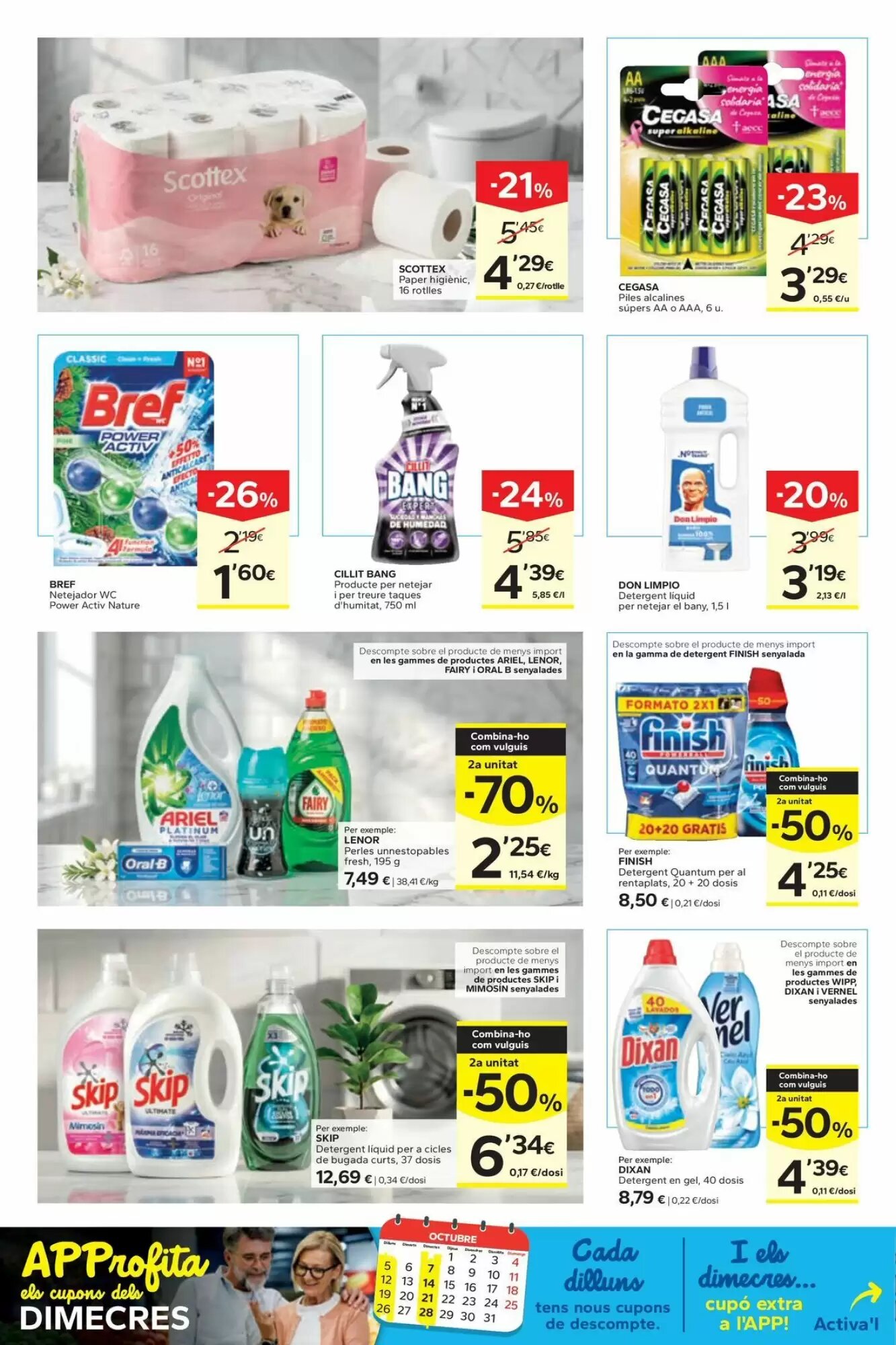 Folleto promocional de Caprabo válido desde el 01/10/2026 - Página 10.