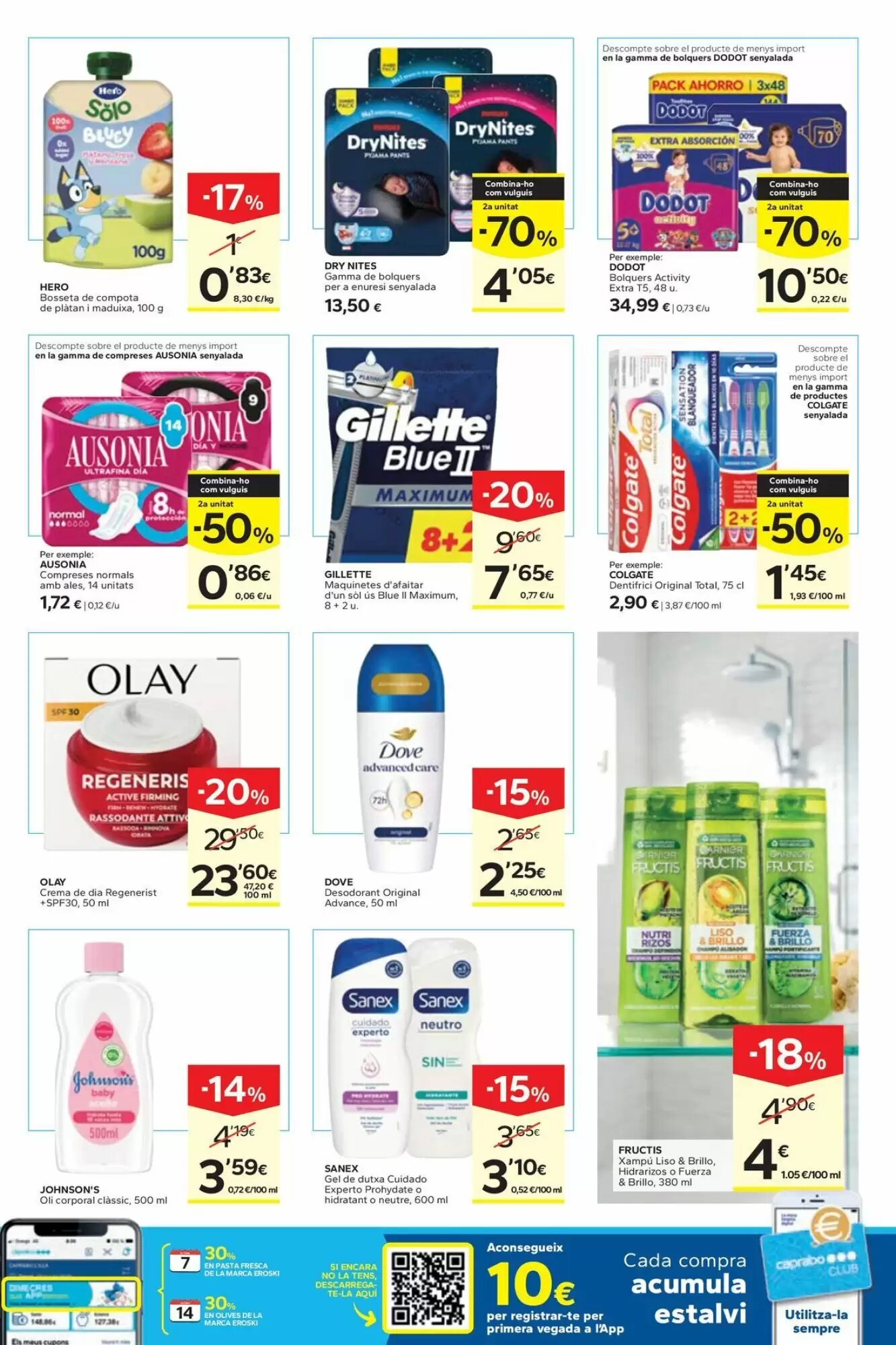 Folleto promocional de Caprabo válido desde el 01/10/2026 - Página 11.