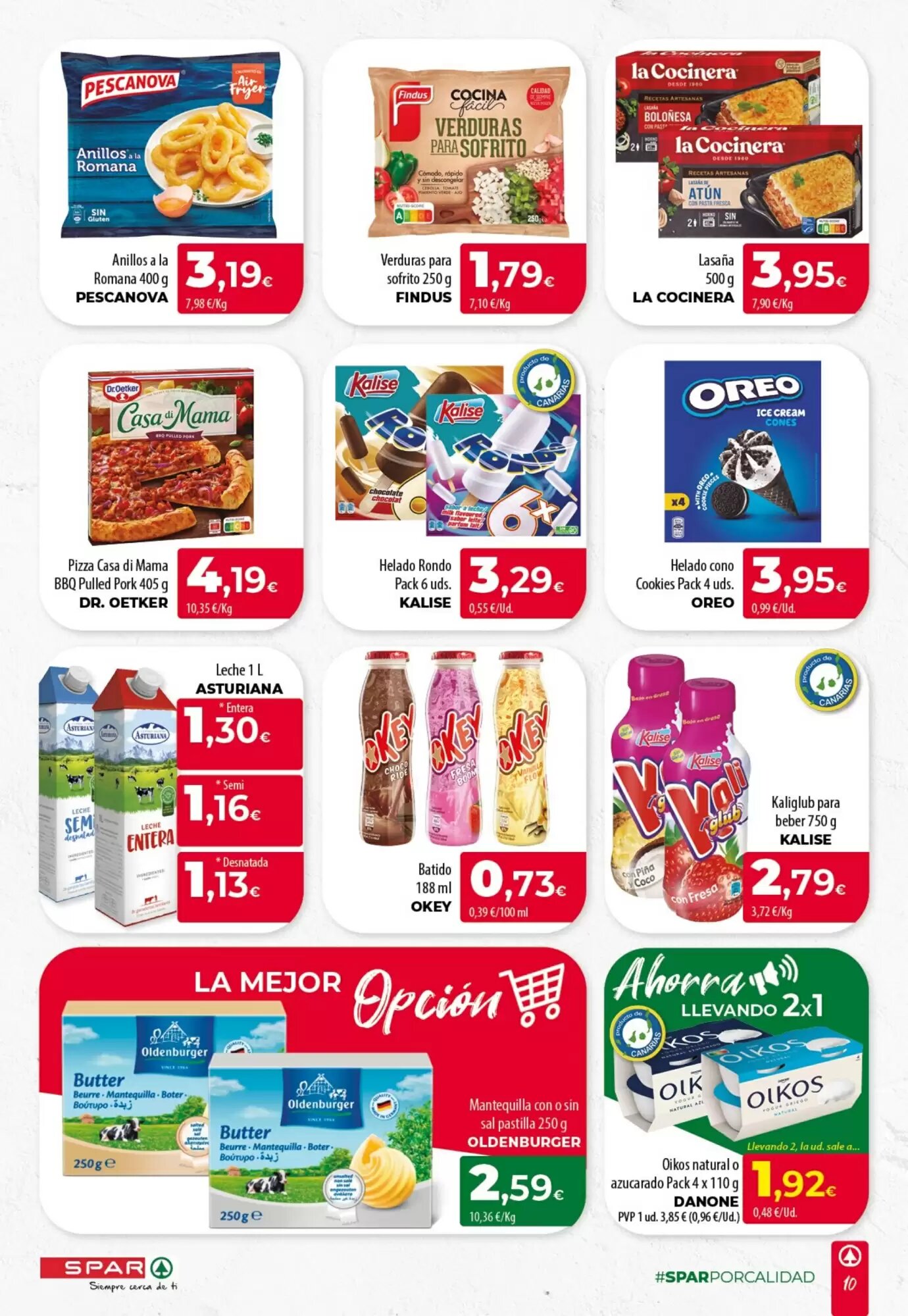 Folleto promocional de Spar válido desde el 01/10/2026 - Página 10.