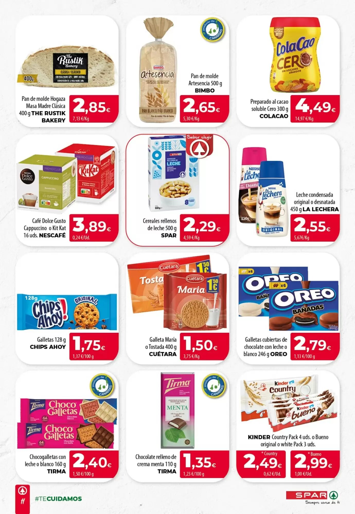 Folleto promocional de Spar válido desde el 01/10/2026 - Página 11.