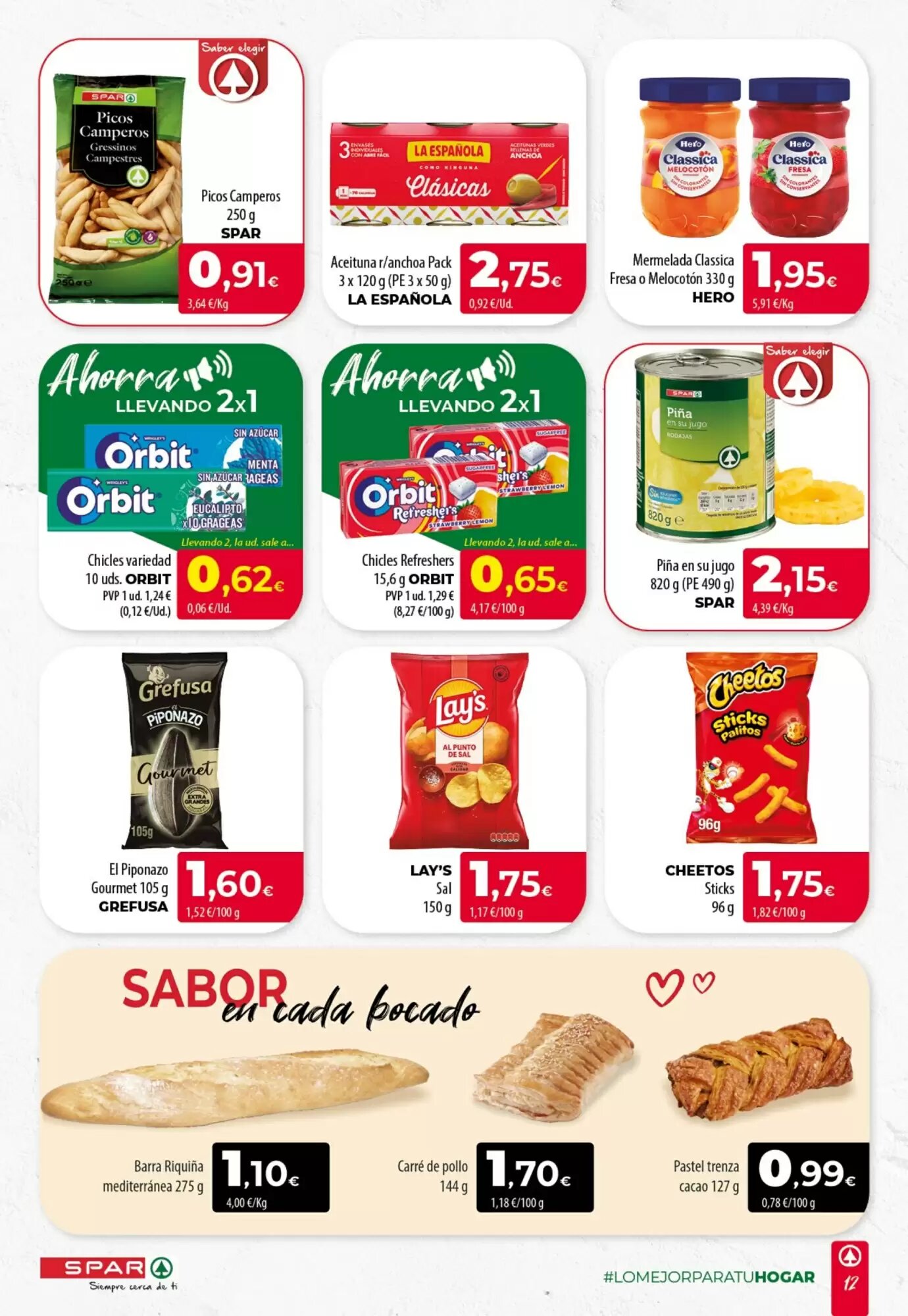 Folleto promocional de Spar válido desde el 01/10/2026 - Página 12.