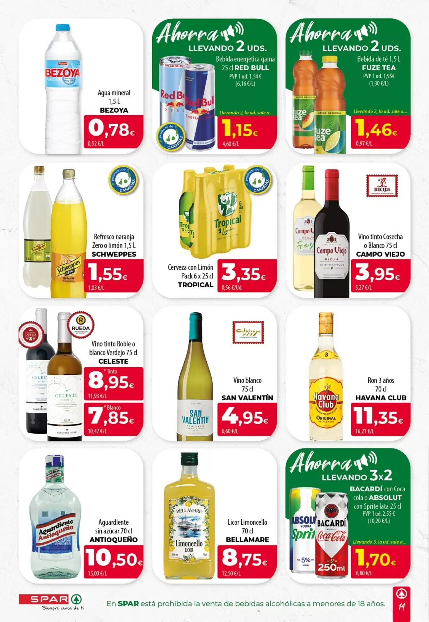 Folleto promocional de Spar válido desde el 01/10/2026 - Página 14.