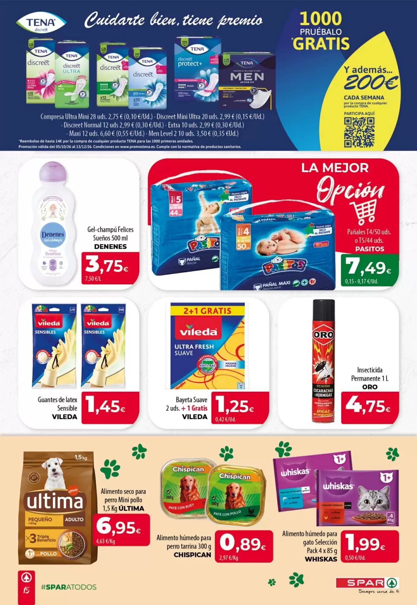 Folleto promocional de Spar válido desde el 01/10/2026 - Página 15.