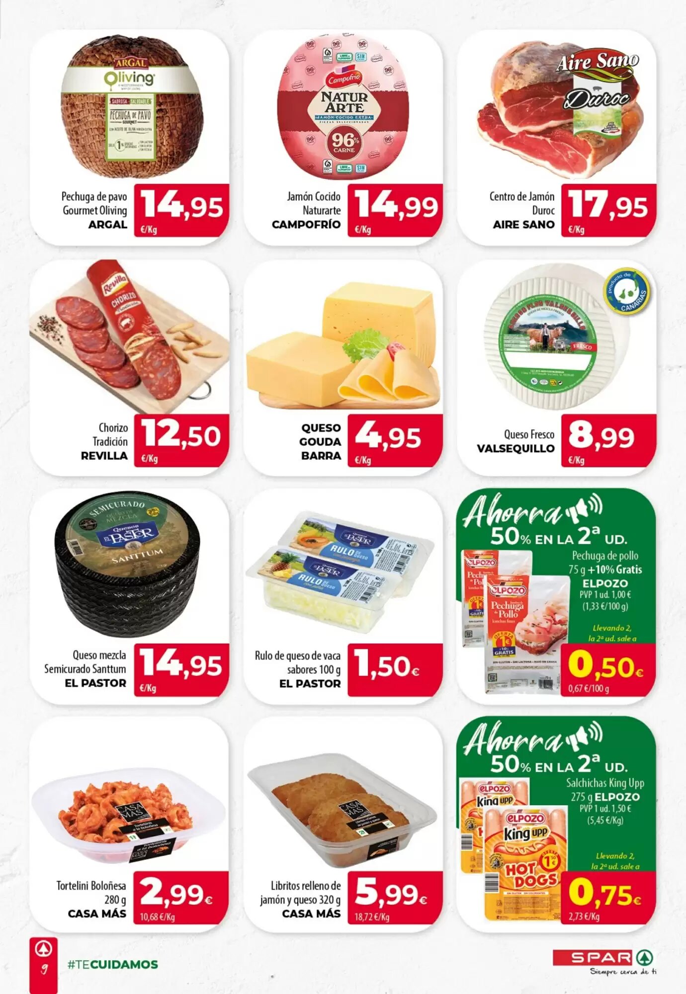 Folleto promocional de Spar válido desde el 01/10/2026 - Página 9.