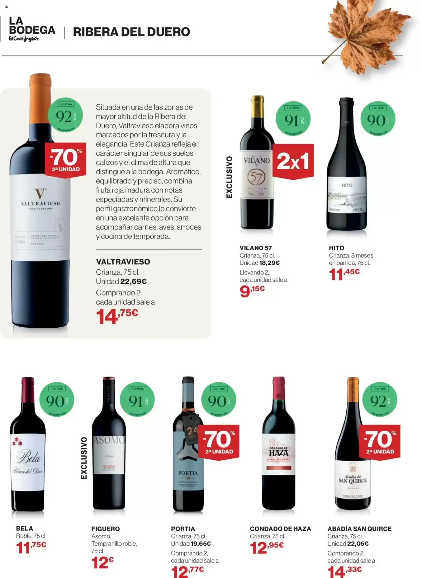 Folleto promocional de El Corte Inglés válido desde el 01/10/2026 - Página 12.