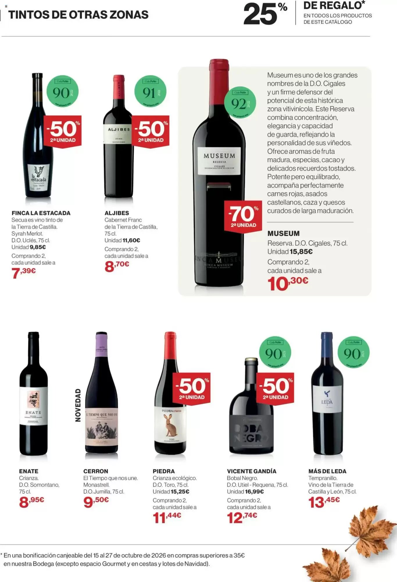 Folleto promocional de El Corte Inglés válido desde el 01/10/2026 - Página 15.