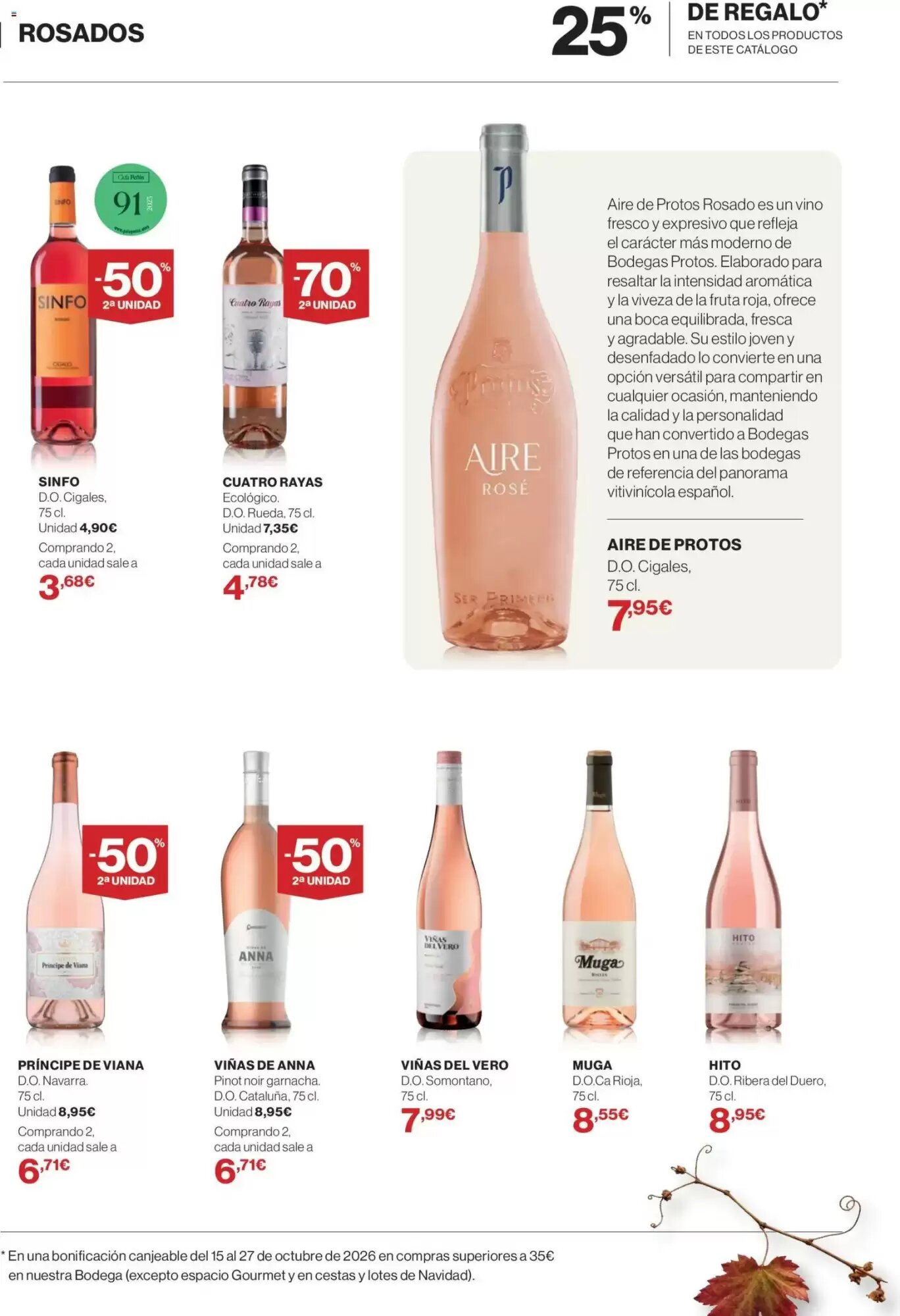 Folleto promocional de El Corte Inglés válido desde el 01/10/2026 - Página 21.