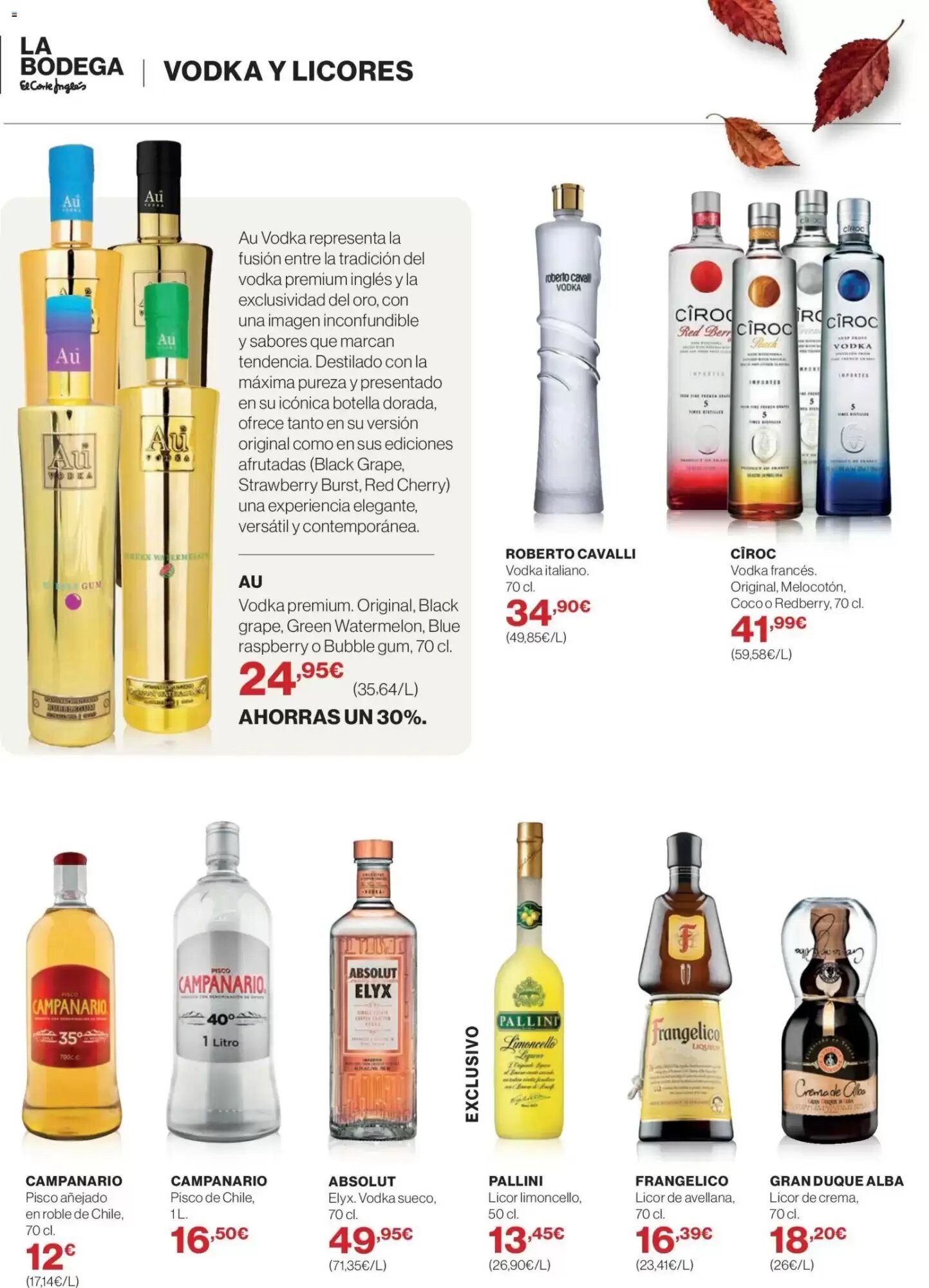 Folleto promocional de El Corte Inglés válido desde el 01/10/2026 - Página 30.