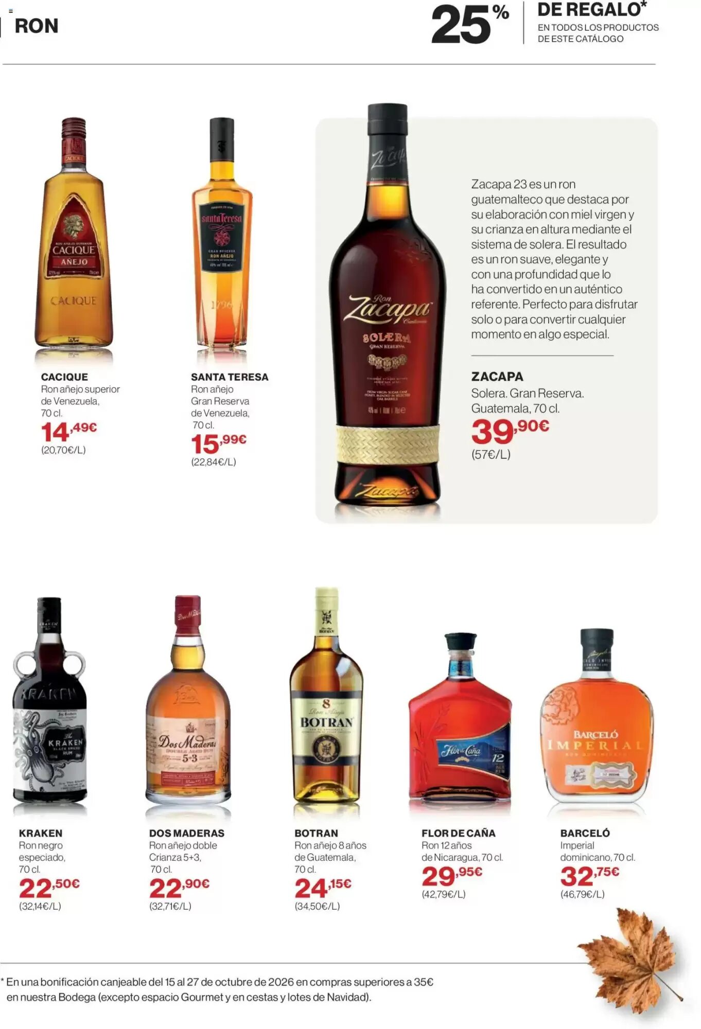 Folleto promocional de El Corte Inglés válido desde el 01/10/2026 - Página 33.