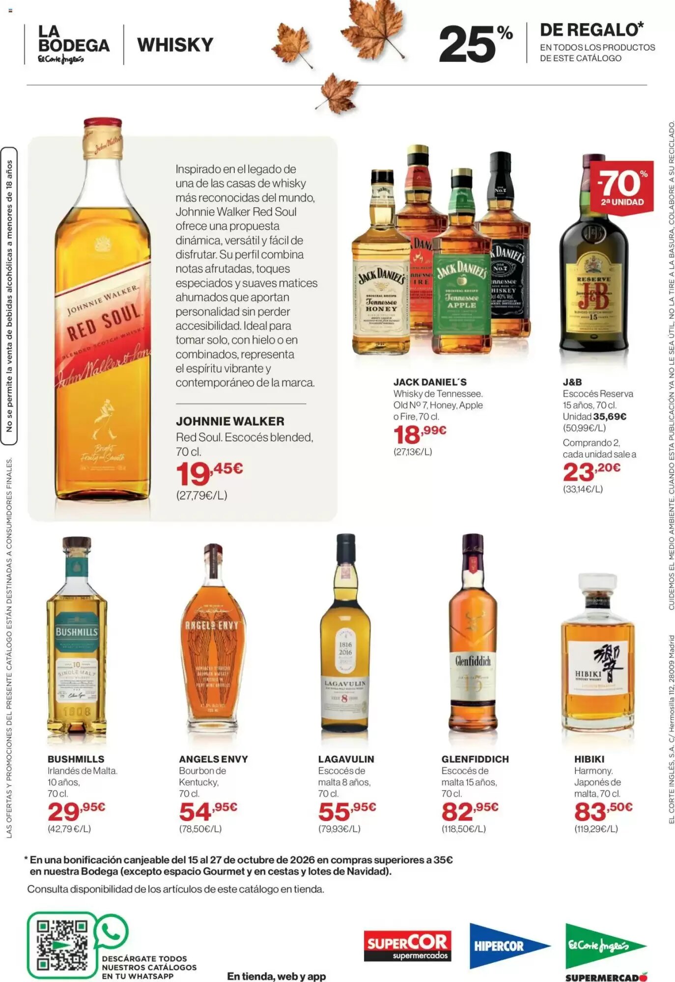 Folleto promocional de El Corte Inglés válido desde el 01/10/2026 - Página 36.