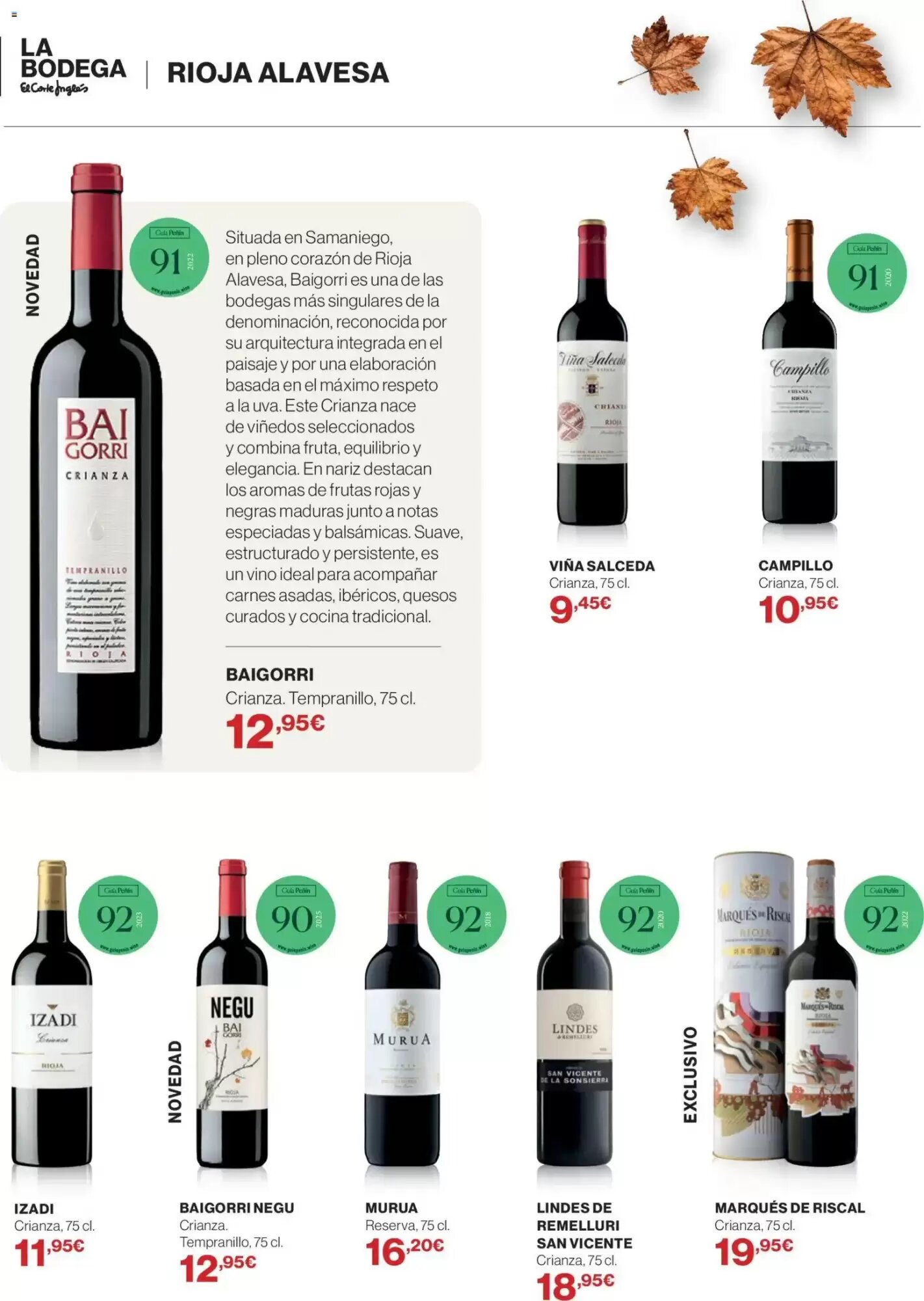 Folleto promocional de El Corte Inglés válido desde el 01/10/2026 - Página 4.