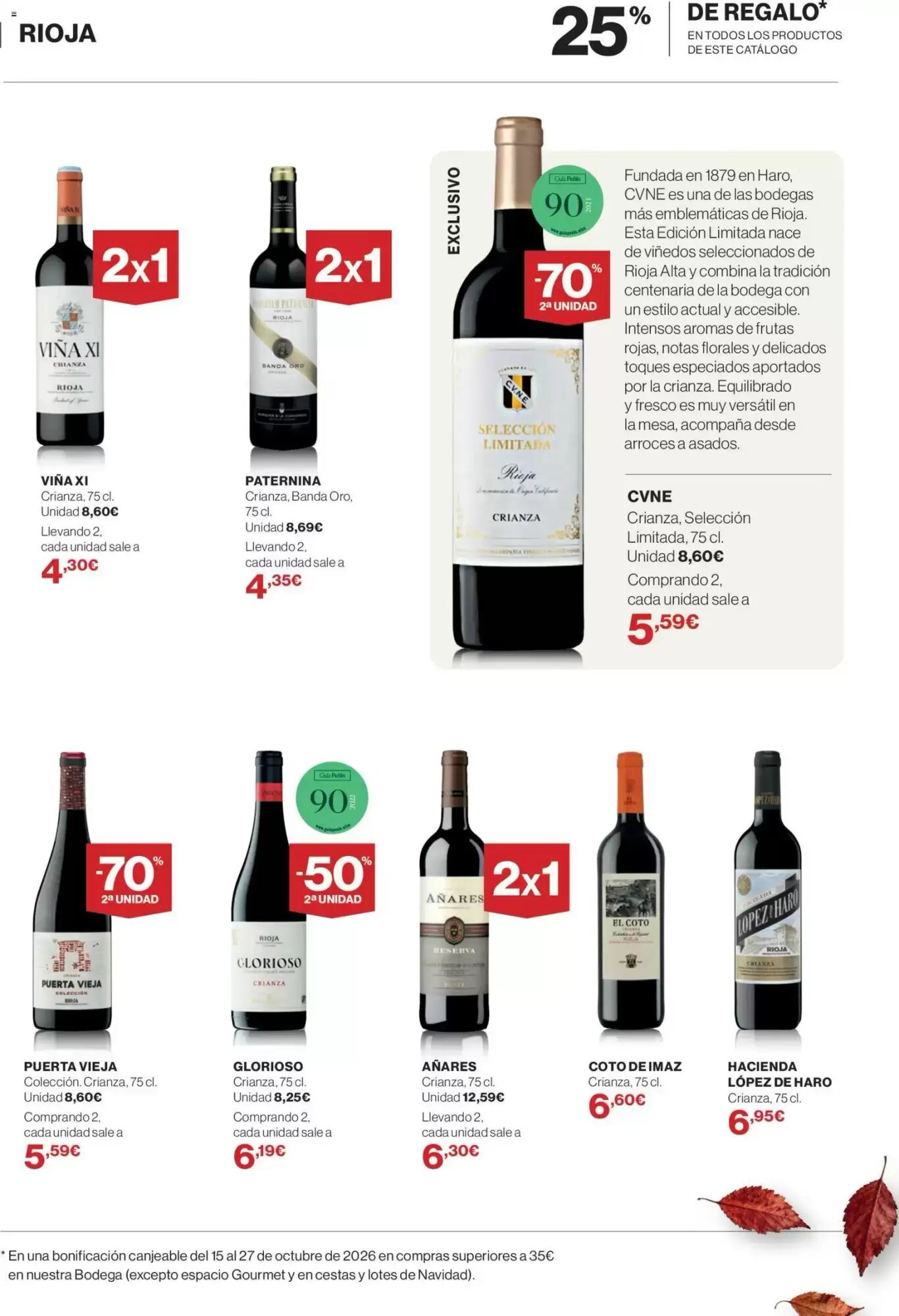 Folleto promocional de El Corte Inglés válido desde el 01/10/2026 - Página 5.
