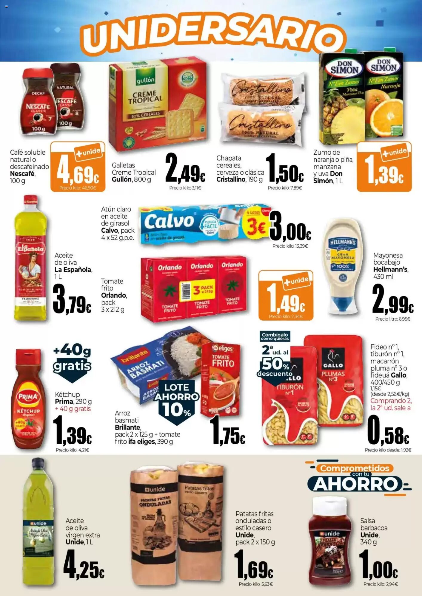 Folleto promocional de Unide Supermercados válido desde el 01/10/2026 - Página 5.