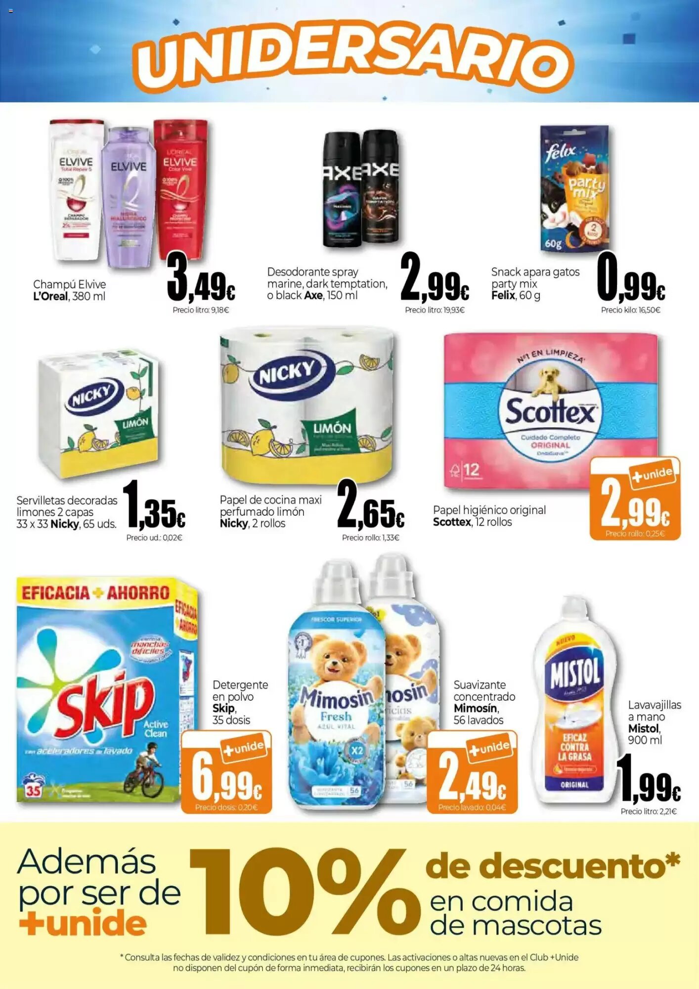 Folleto promocional de Unide Supermercados válido desde el 01/10/2026 - Página 7.