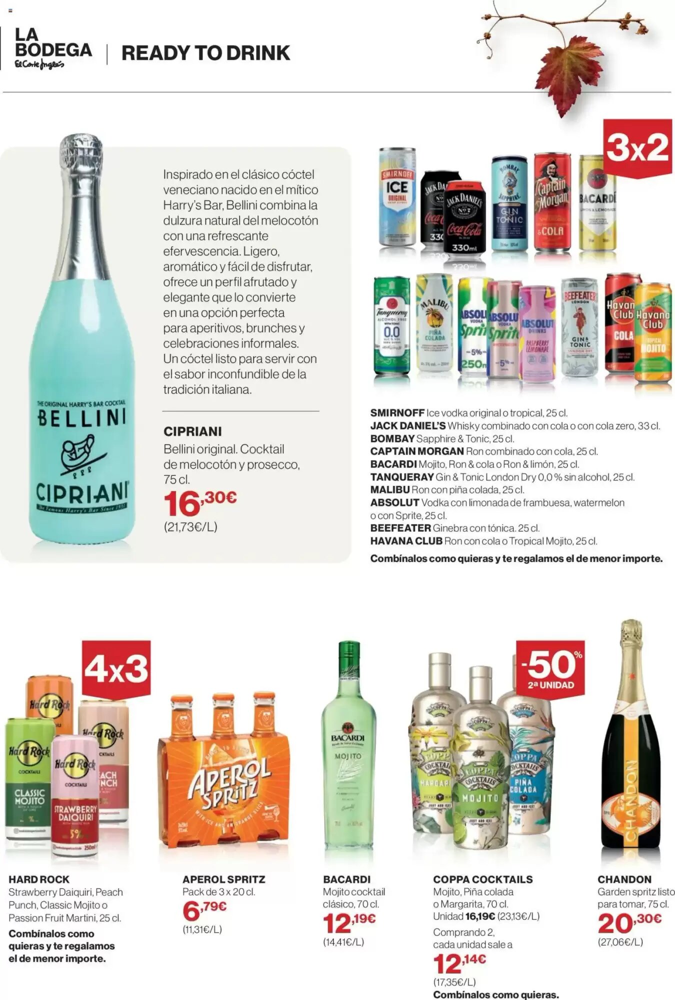 Folleto promocional de Hipercor válido desde el 01/10/2026 - Página 34.