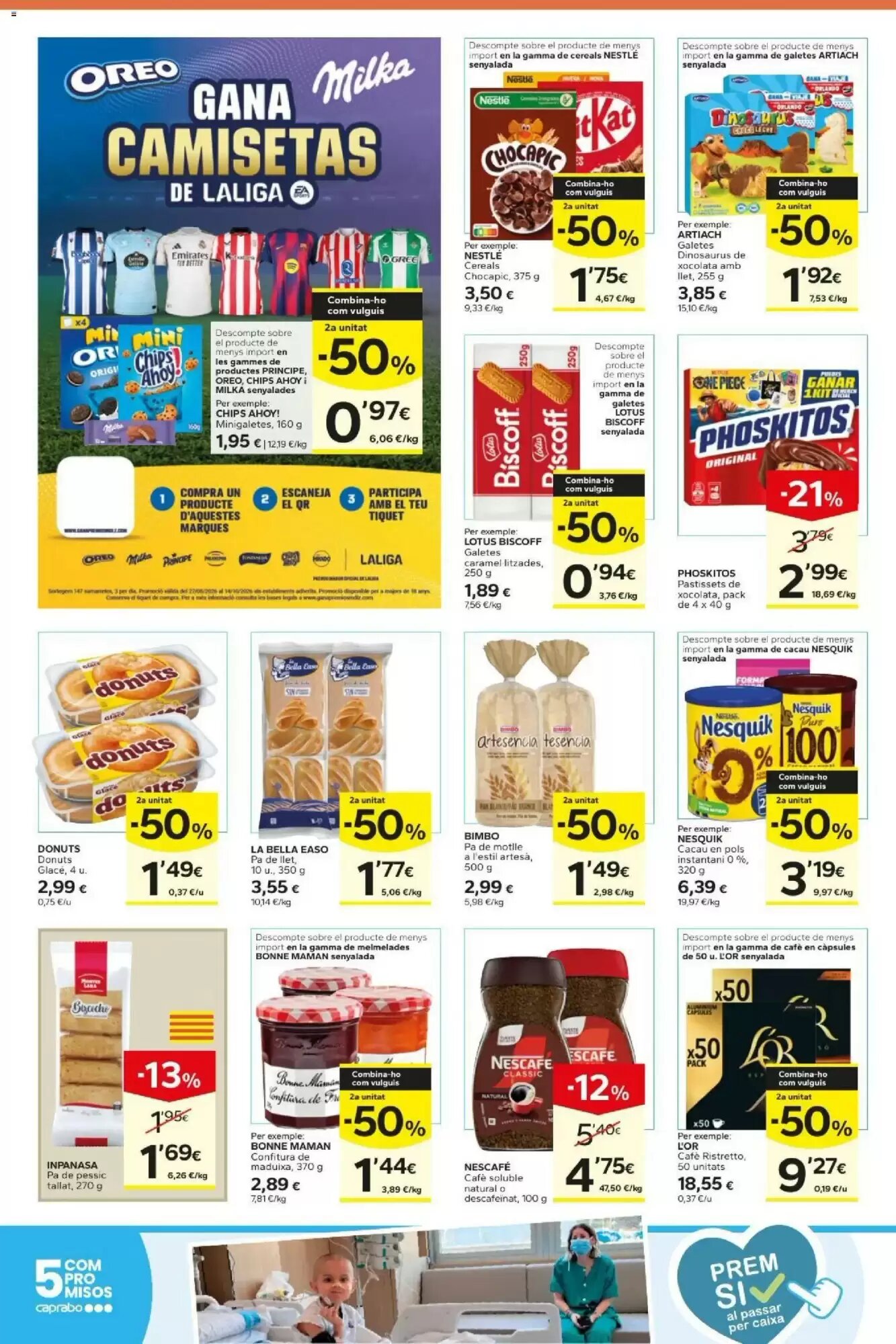 Folleto promocional de Caprabo válido desde el 01/10/2026 - Página 12.