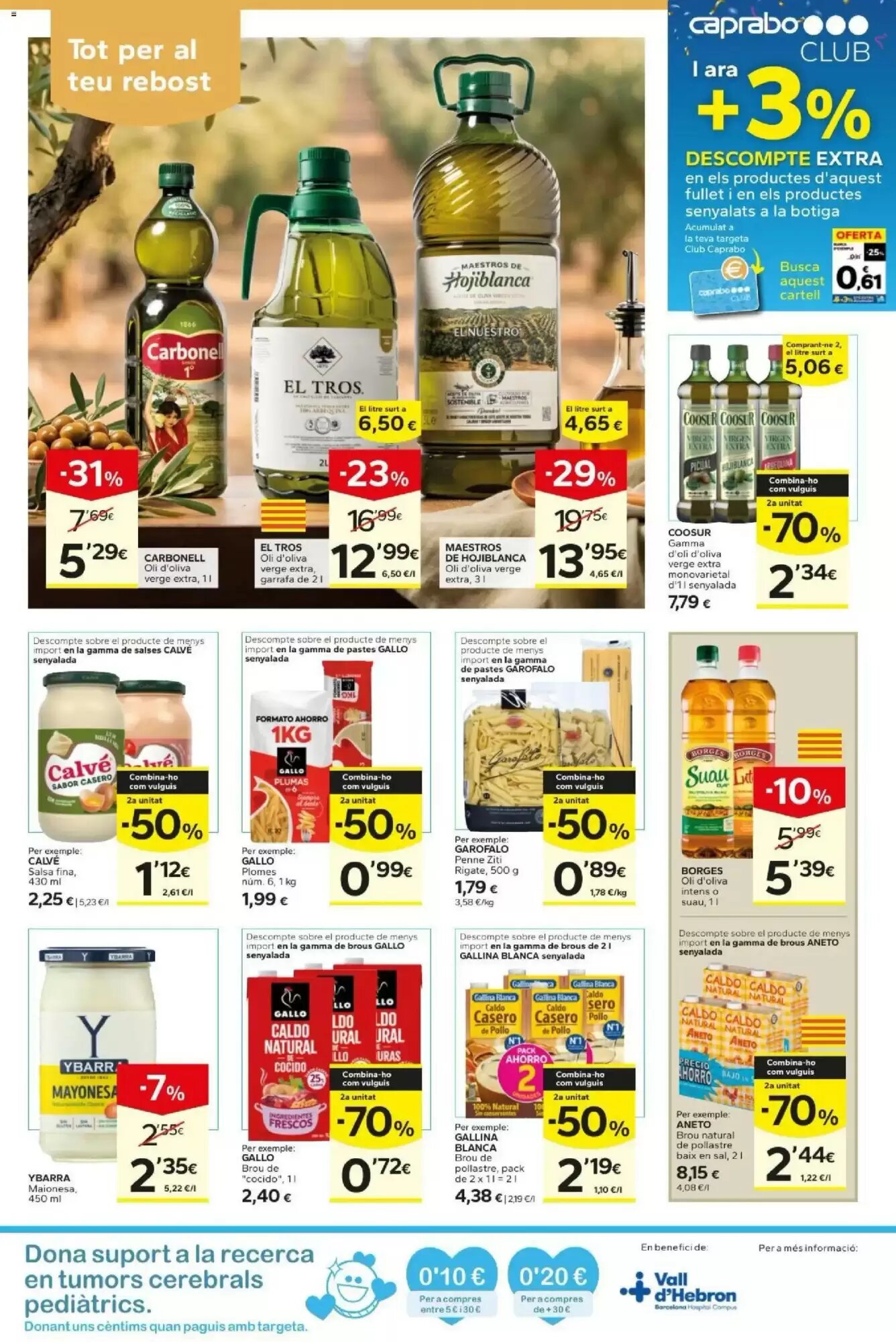 Folleto promocional de Caprabo válido desde el 01/10/2026 - Página 13.