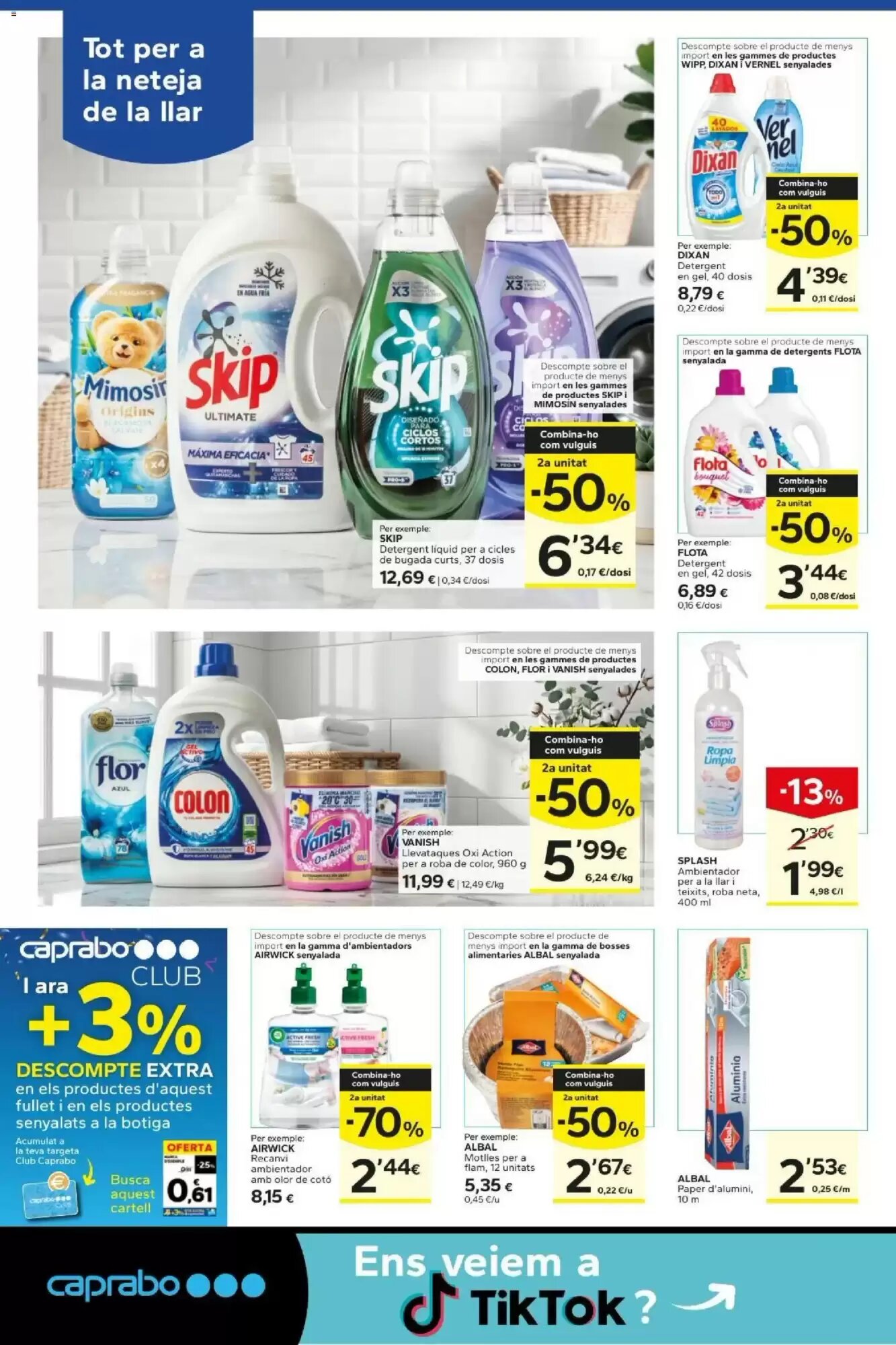 Folleto promocional de Caprabo válido desde el 01/10/2026 - Página 20.